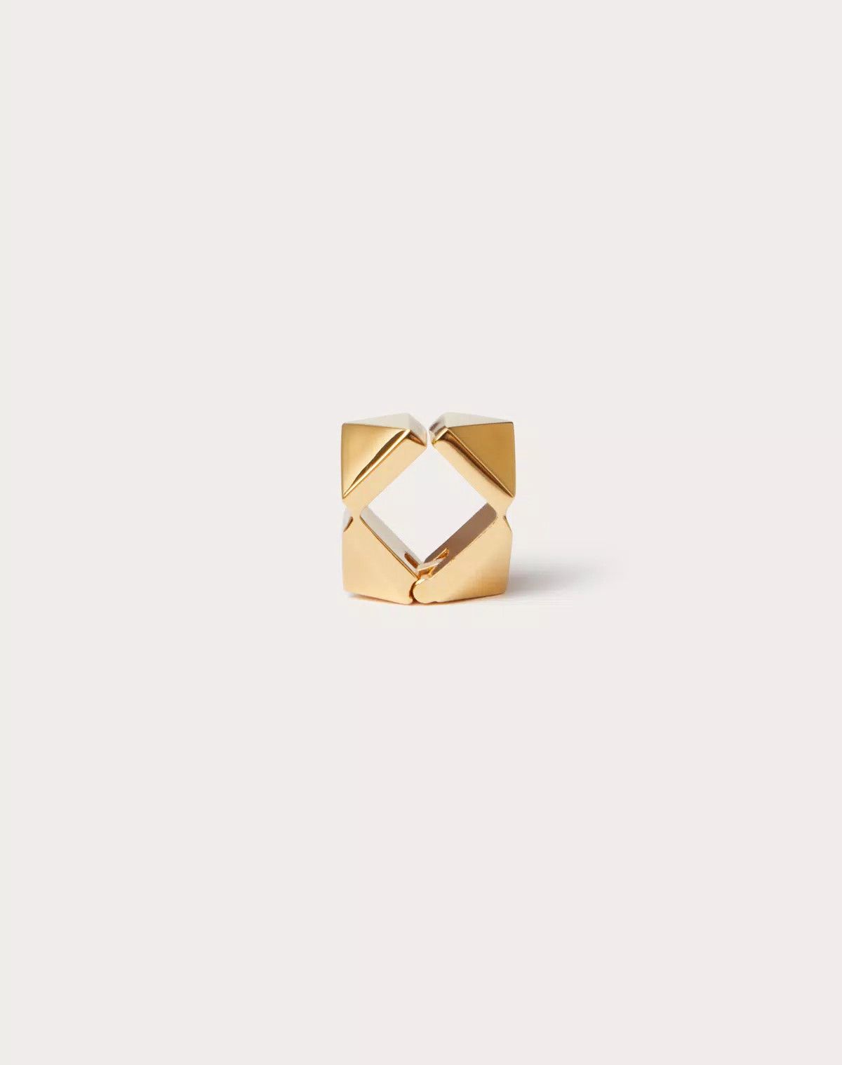 Valentino oc11z0725 Size:OS/Rockstud Single Metal Earcuff in Golden Size ONE SIZE - 3 Thumbnail