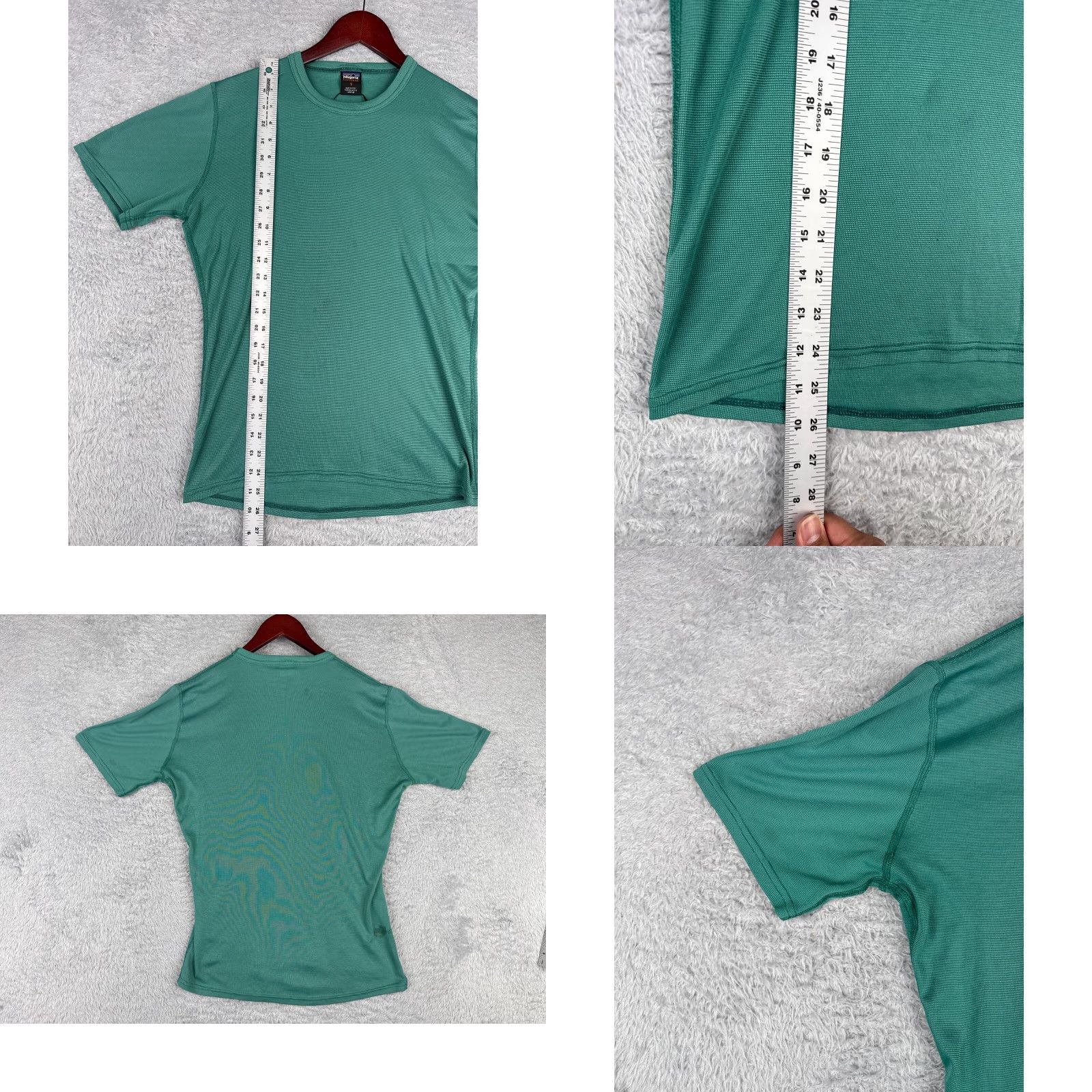 Patagonia VINTAGE Patagonia Shirt Men S Green Capilene Short Sleeve Polyester Layering Size US S / EU 44-46 / 1 - 9 Thumbnail