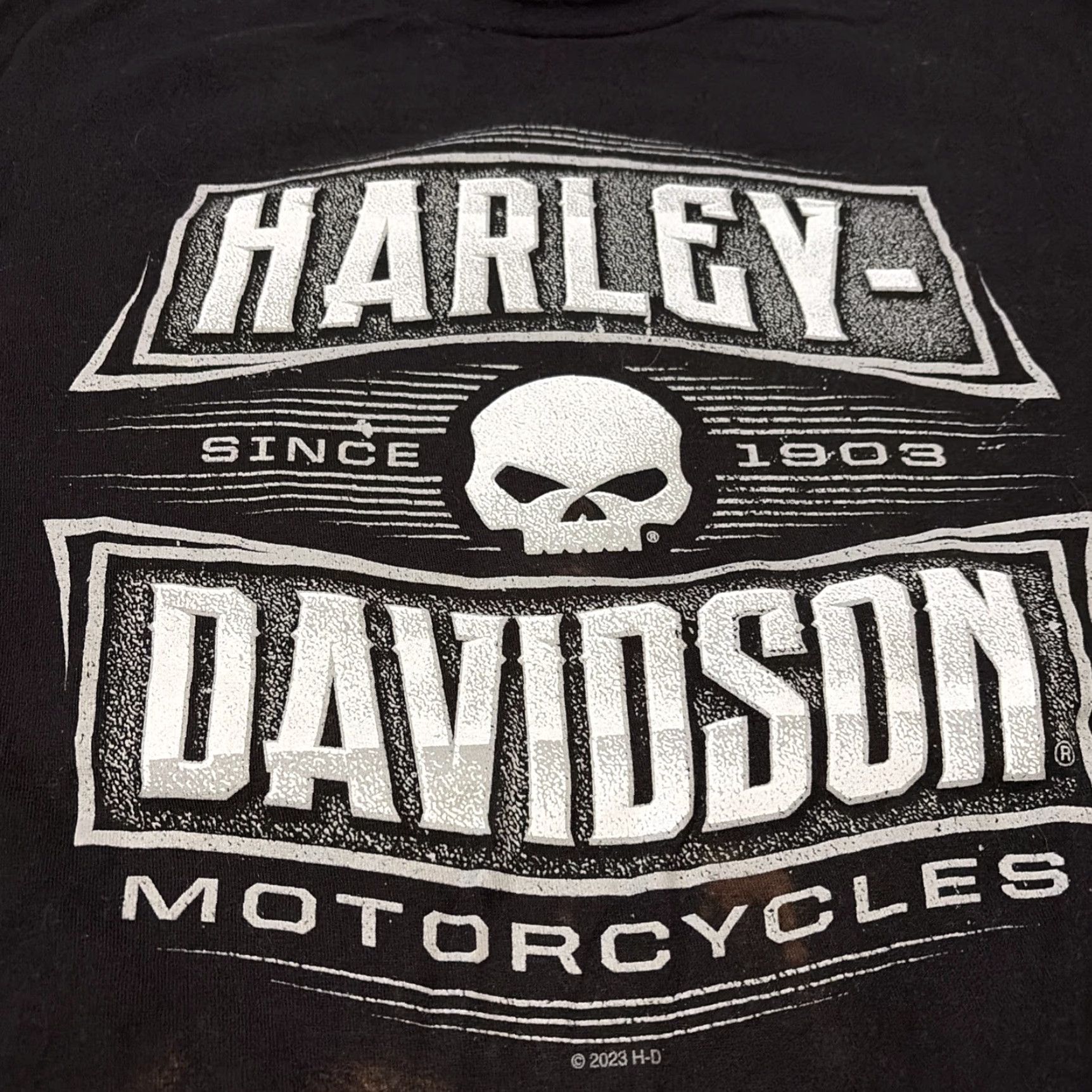 Harley Davidson Harley-Davidson T-Shirt Black 3XL Biker Mens Shirt 2023 Size US XXL / EU 58 / 5 - 5 Thumbnail