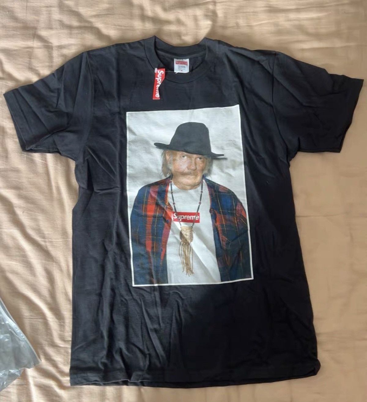 Supreme Supreme neil young Photo tee black Size US M / EU 48-50 / 2 - 1 Thumbnail