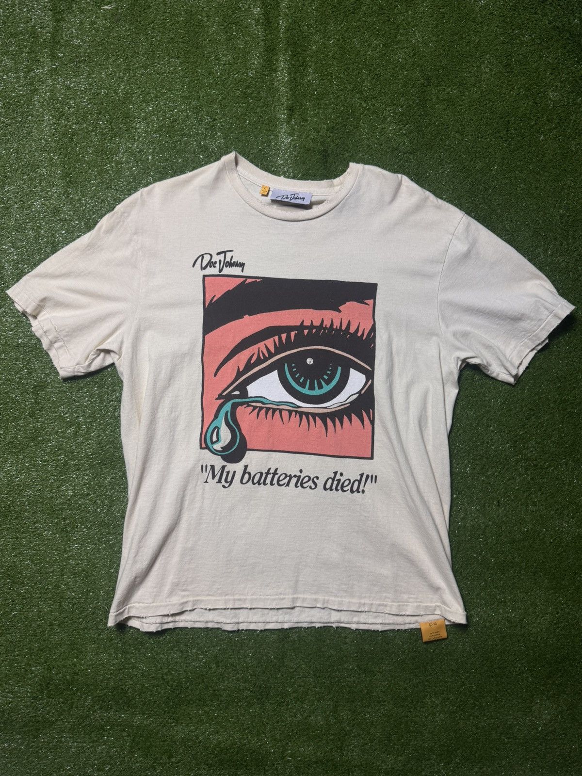 Gallery Dept. Gallery Dept. Dead Batteries Tee Size US L / EU 52-54 / 3 - 1 Thumbnail