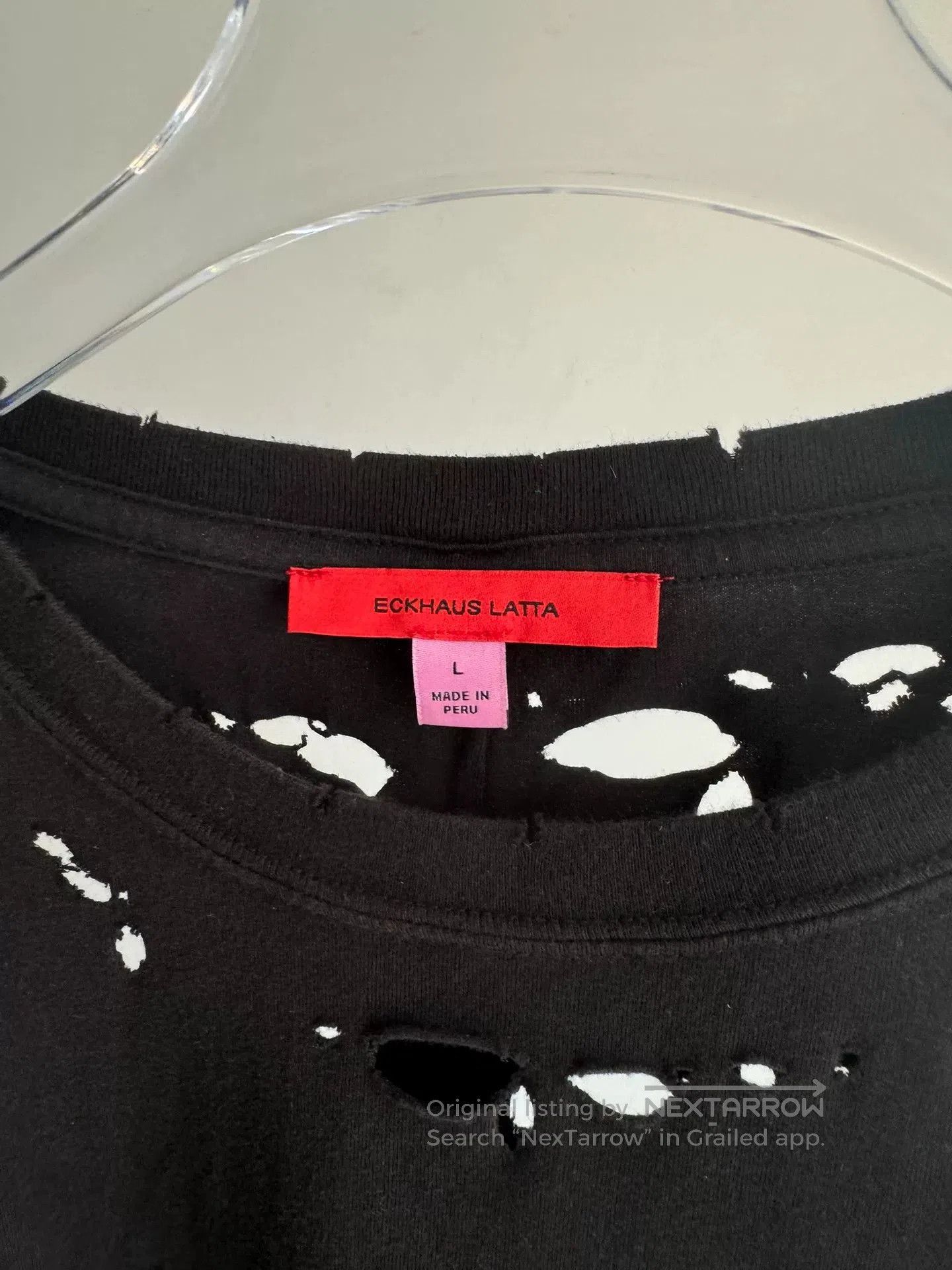 Eckhaus Latta ECKHAUS LATTA Long Sleeve Shirt. Size L / US 10 / IT 46 - 4 Thumbnail