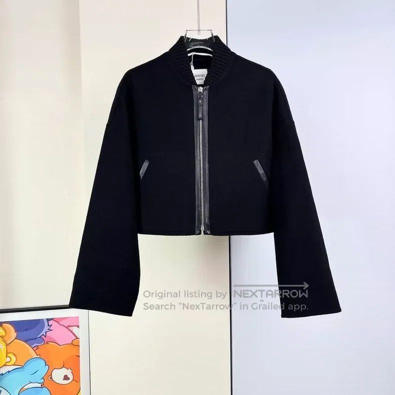 Hermes Hermes Black Cashmere Zipper Jacket Size XS / US 0-2 / IT 36-38 - 2 Thumbnail