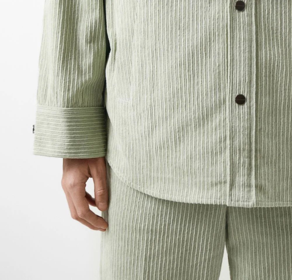 Solid Homme × Wooyoungmi !DS! SS22 Wooyoungmi Green Corduroy Jacket Size US XL / EU 56 / 4 - 5 Thumbnail