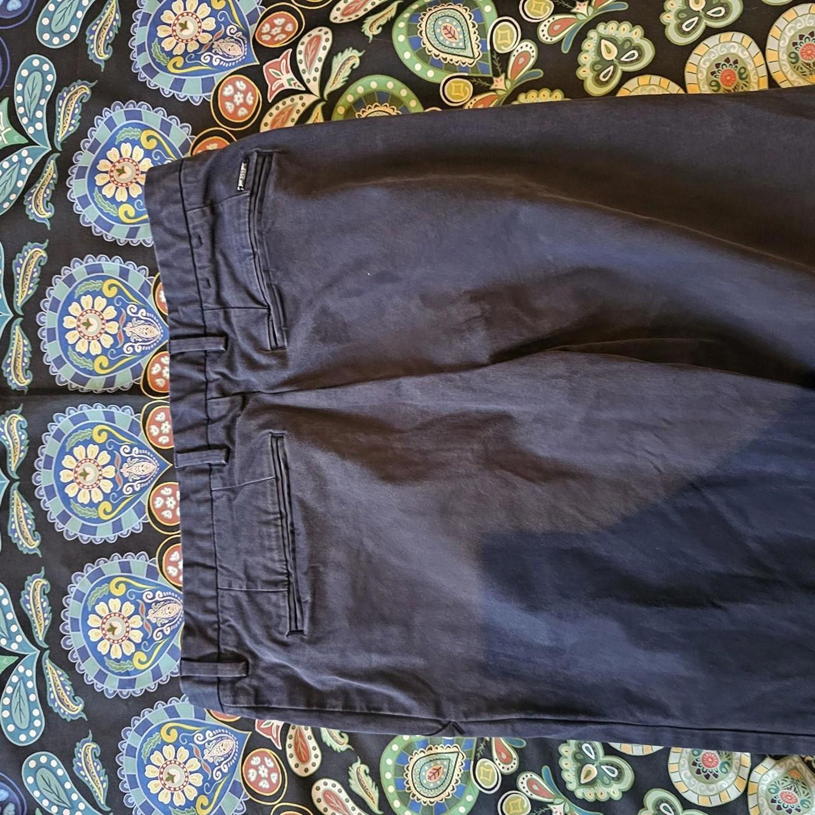 Hugo Boss Hugo Boss Men's Navy Casual Dress Pants Size US 30 / EU 46 - 6 Thumbnail