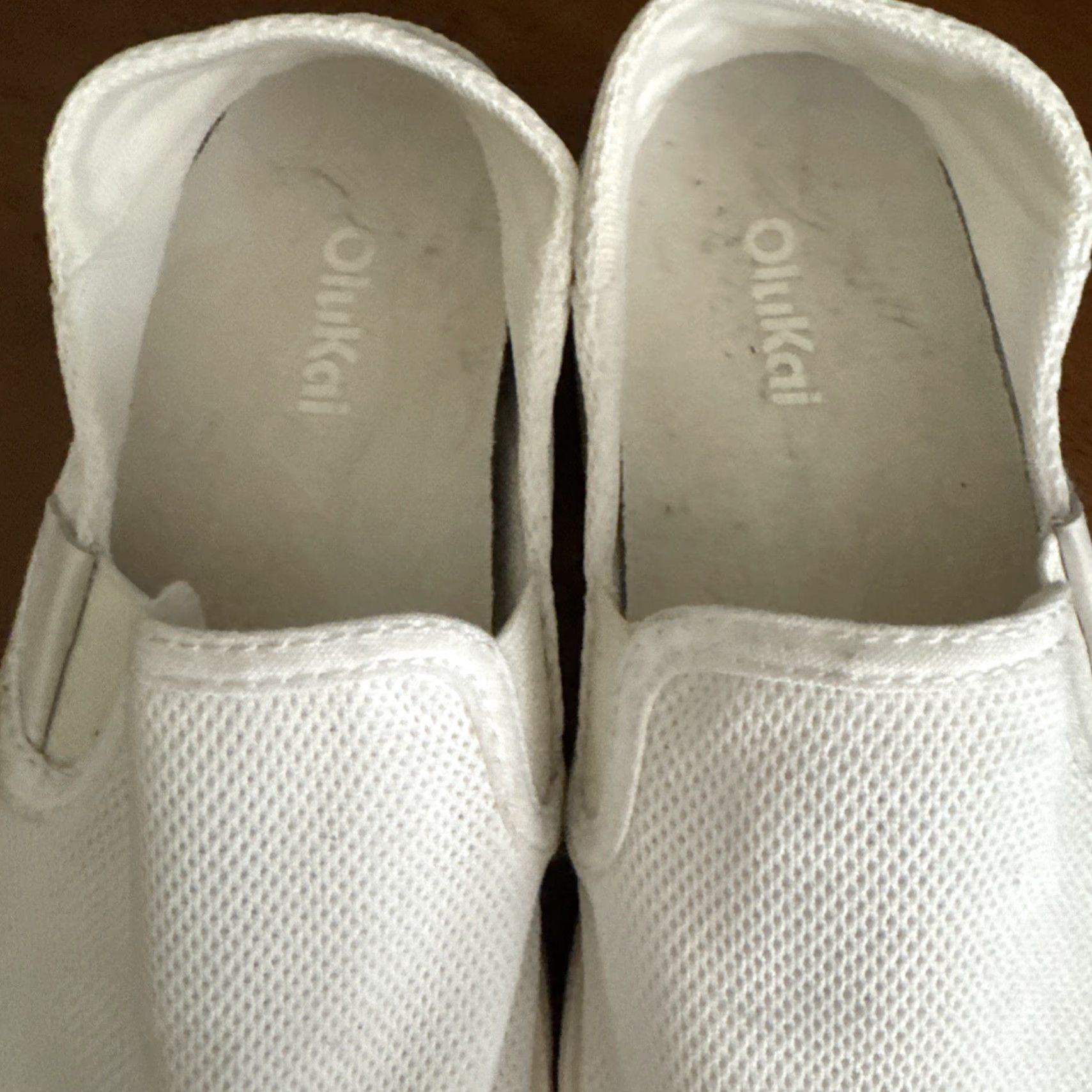 Olukai OLUKAI Pehuea Women's Slip On Sneaker Shoes, Puka/White, Size 7, White, Sneaker, Women, Slip On, Casual, 7, OLUKAI Pehuea Size US 7 / IT 37 - 5 Thumbnail