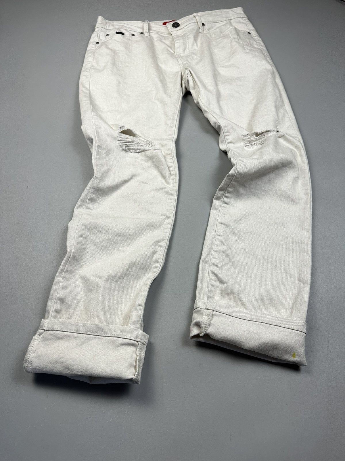 Guess Guess Skinny Fit Jeans White medium 32w Size US 32 / EU 48 - 7 Thumbnail