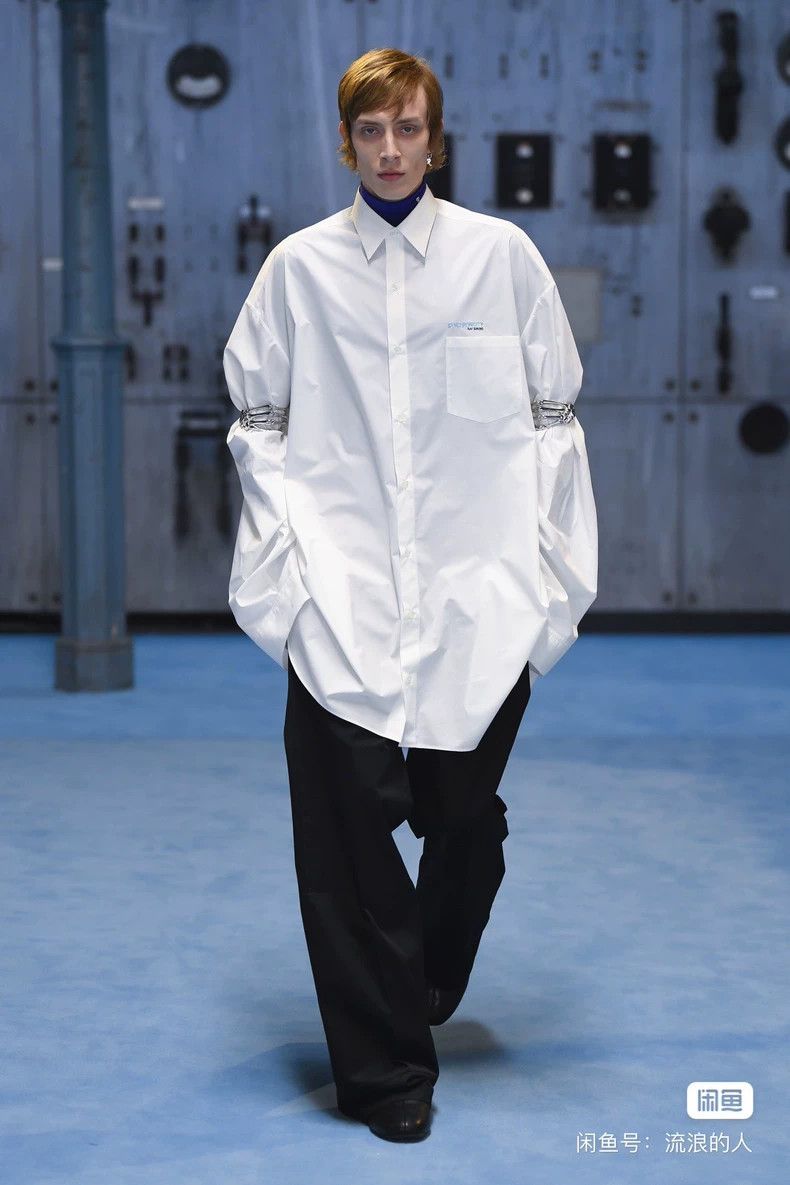 Raf Simons Raf simons 21aw wide-leged workwear trousers and trousers Size US 34 / EU 50 - 9 Thumbnail