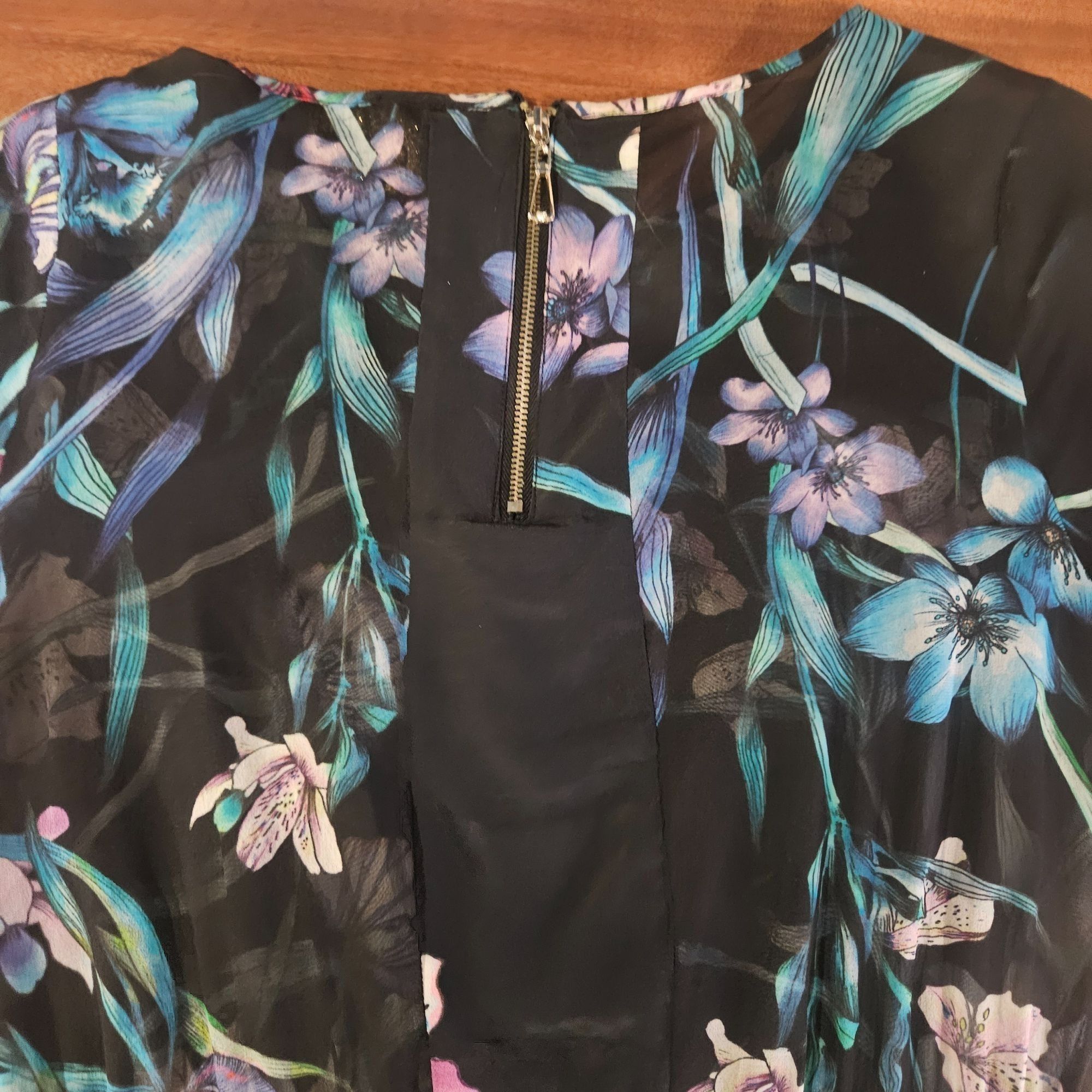 Other Yumi Kim Women’s Floral Mini Dress Black S Whimsygoth, Quiet Size S / US 4 / IT 40 - 9 Thumbnail