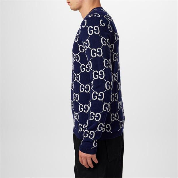 Gucci Gg Jacquard Jumper Size US S / EU 44-46 / 1 - 2 Thumbnail