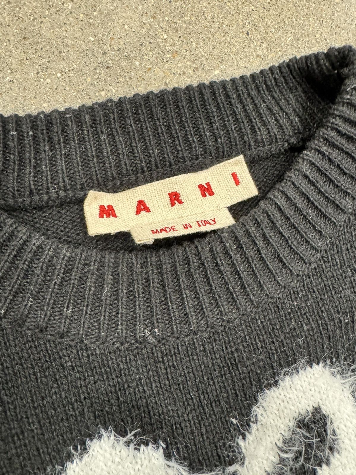 Marni MARNI JACQUARD SWEATER Size US S / EU 44-46 / 1 - 5 Thumbnail