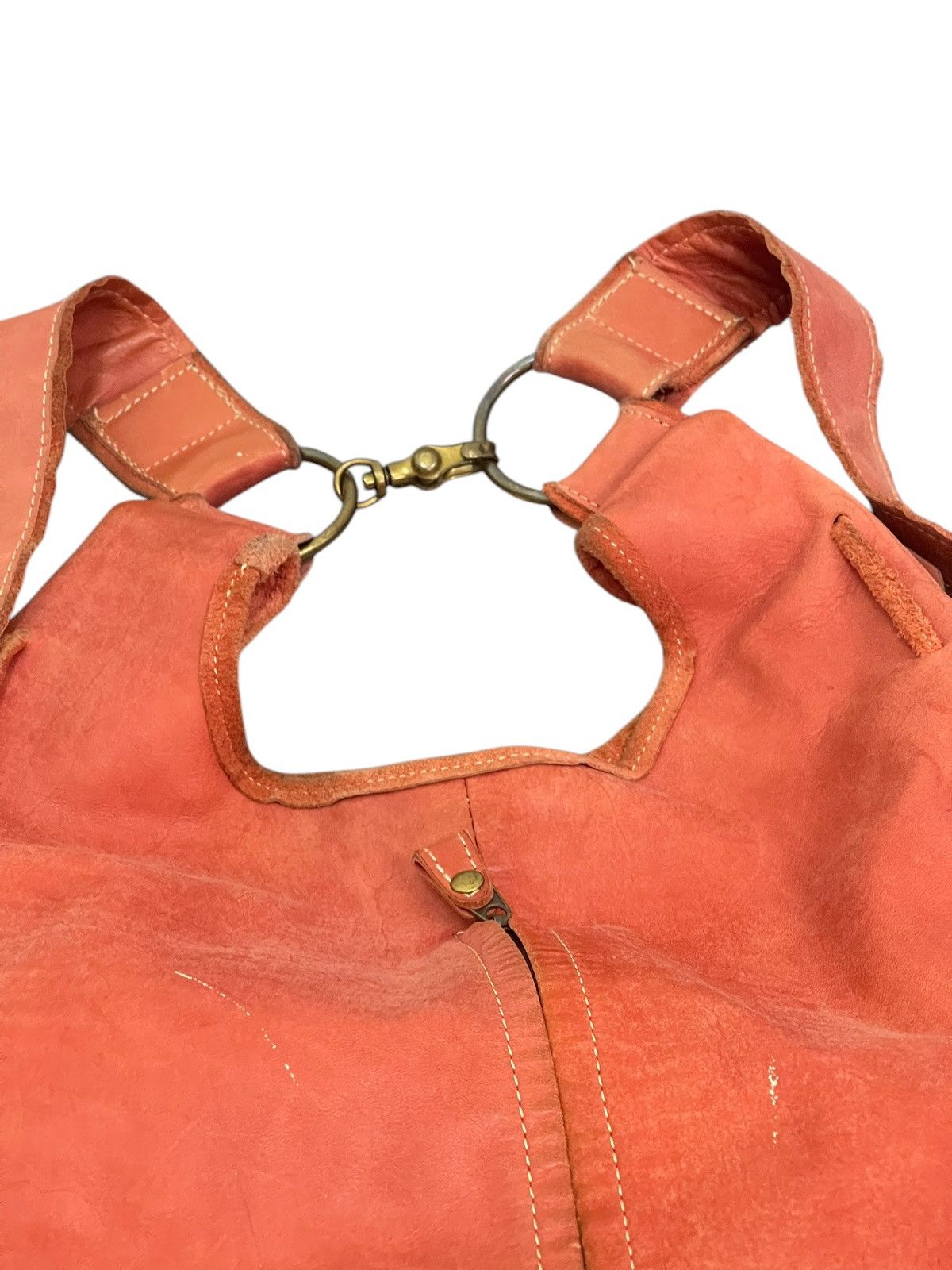 Genuine Leather Full Leather Petit Ami Backpack Bag 1🟩3 Size ONE SIZE - 17 Thumbnail