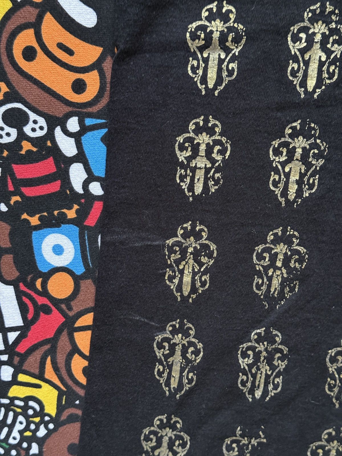 Chrome Hearts Chrome Hearts Gold Multi Dagger Logo Long Sleeve Tee Size US S / EU 44-46 / 1 - 13 Thumbnail
