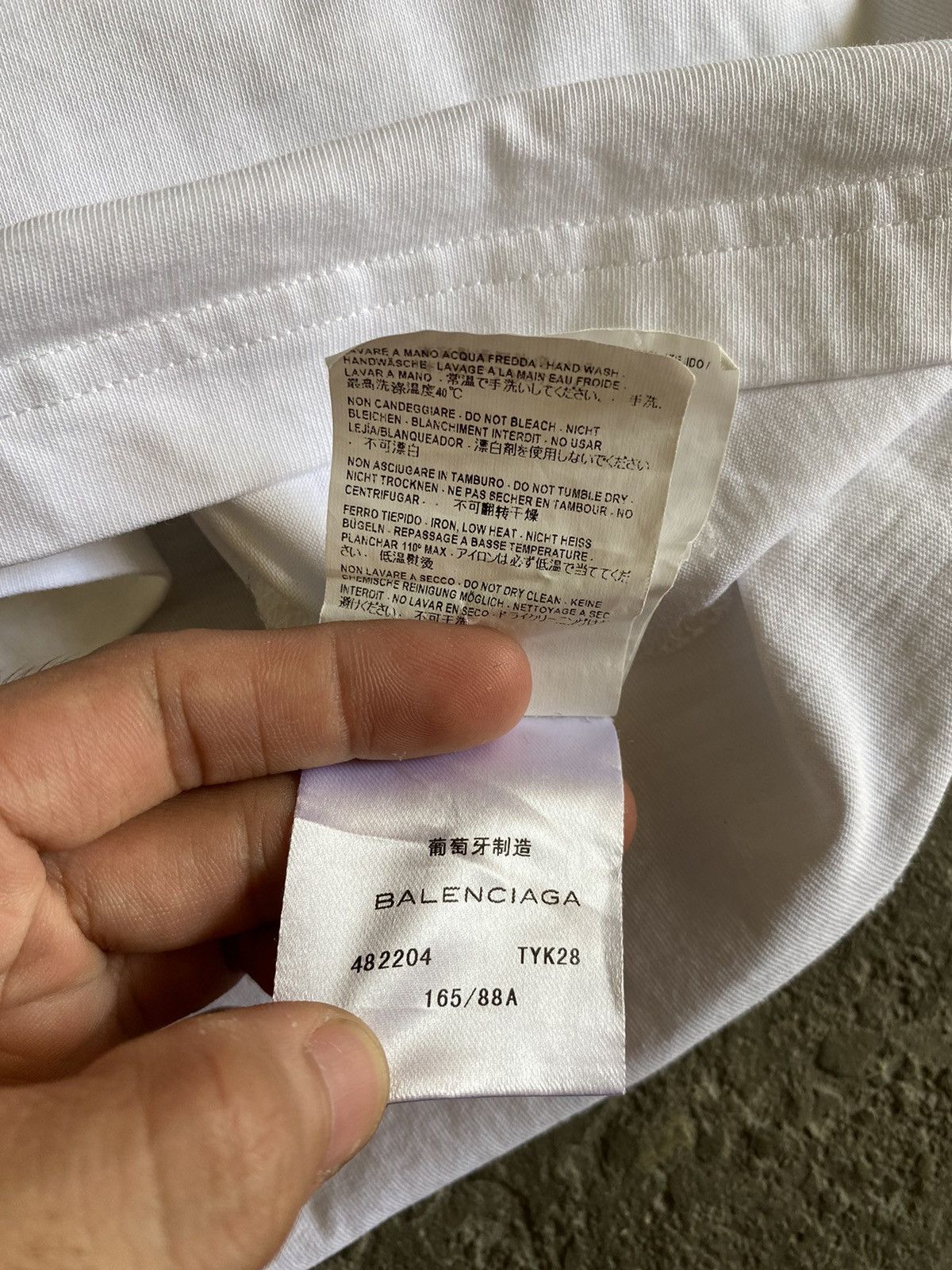 Balenciaga Balenciaga Pre-Fall ‘16 Logo Tee Size M / US 6-8 / IT 42-44 - 10 Thumbnail