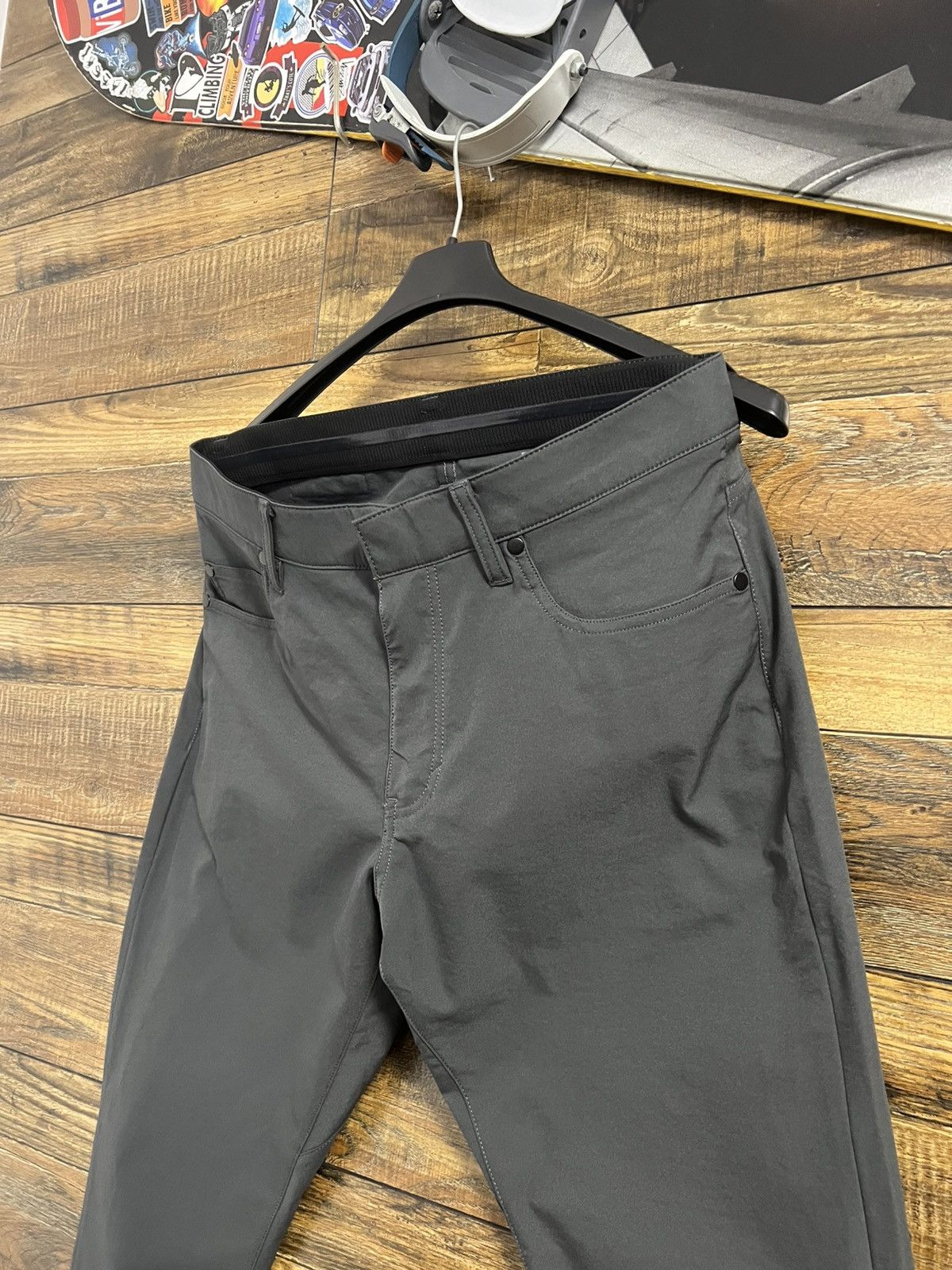 Nike NIKE DRI-FIT Repel 5 Pocket Slim Fit Golf Pants Dark Smoke Size US 32 / EU 48 - 7 Thumbnail