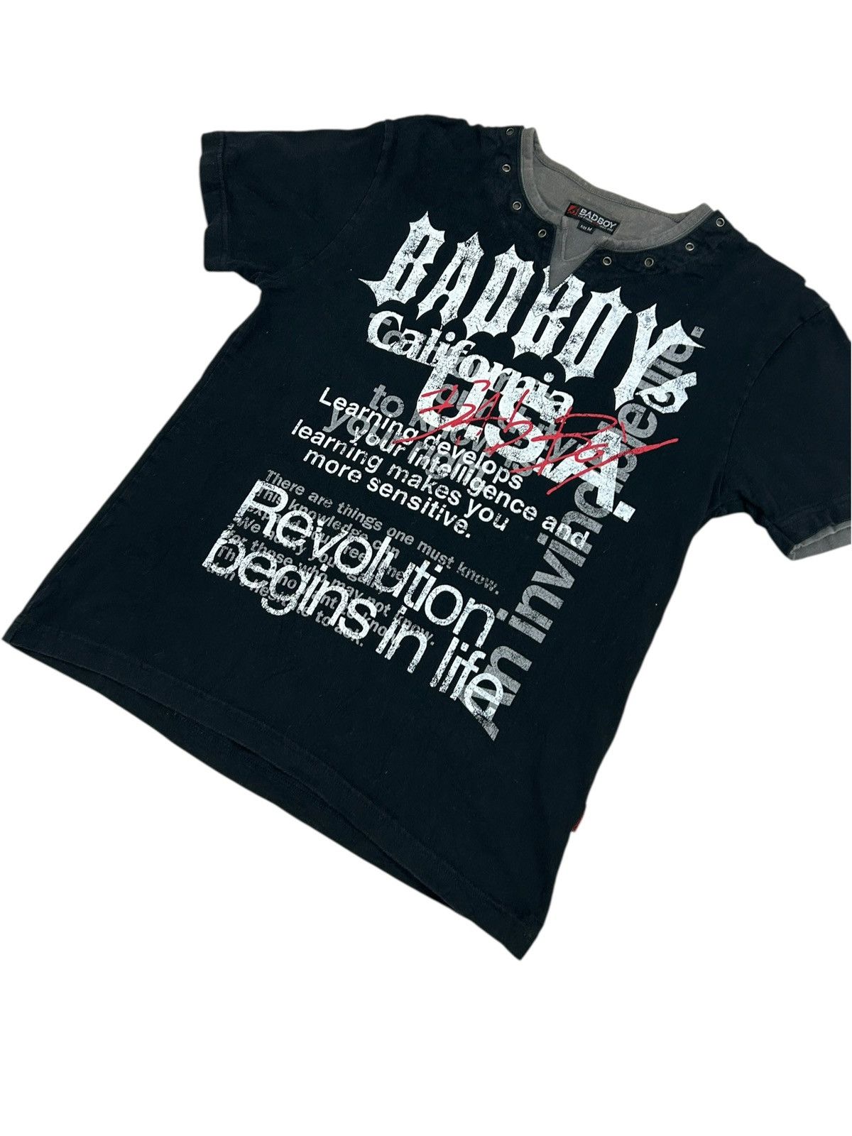 20471120 × Hysteric Glamour × Japanese Brand Badboy Tee California Surfing Ethnics Quotes Motivation Size US M / EU 48-50 / 2 - 2 Thumbnail