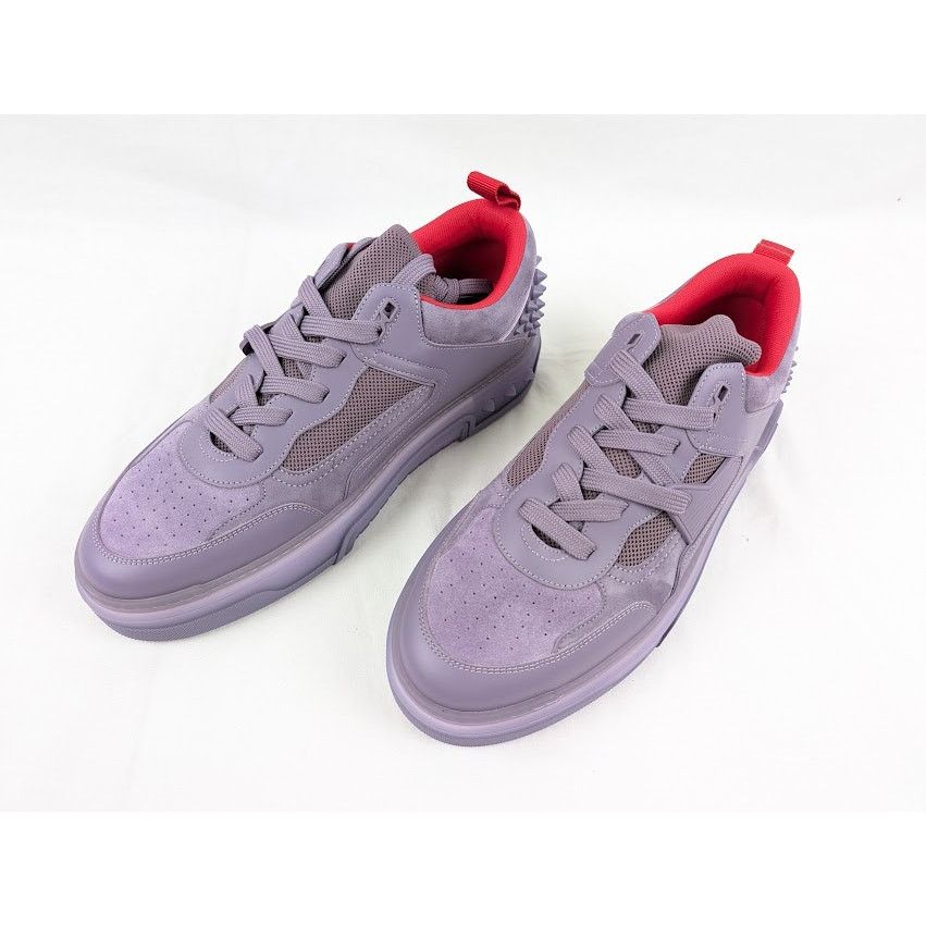 Christian Louboutin o1rshd1 Astroloubi Flat Low-Top Sneakers in Parme Size US 12 / EU 45 - 14 Thumbnail