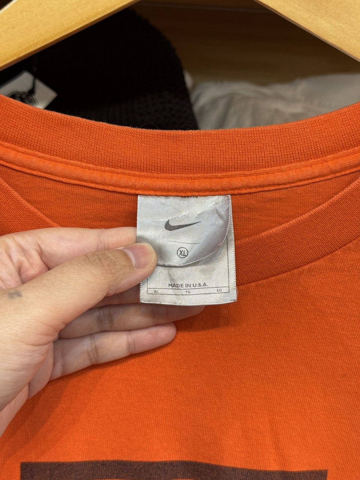 Nike Vintage Nike 00's Made in USA LS T-shirt Size US XL / EU 56 / 4 - 4 Thumbnail