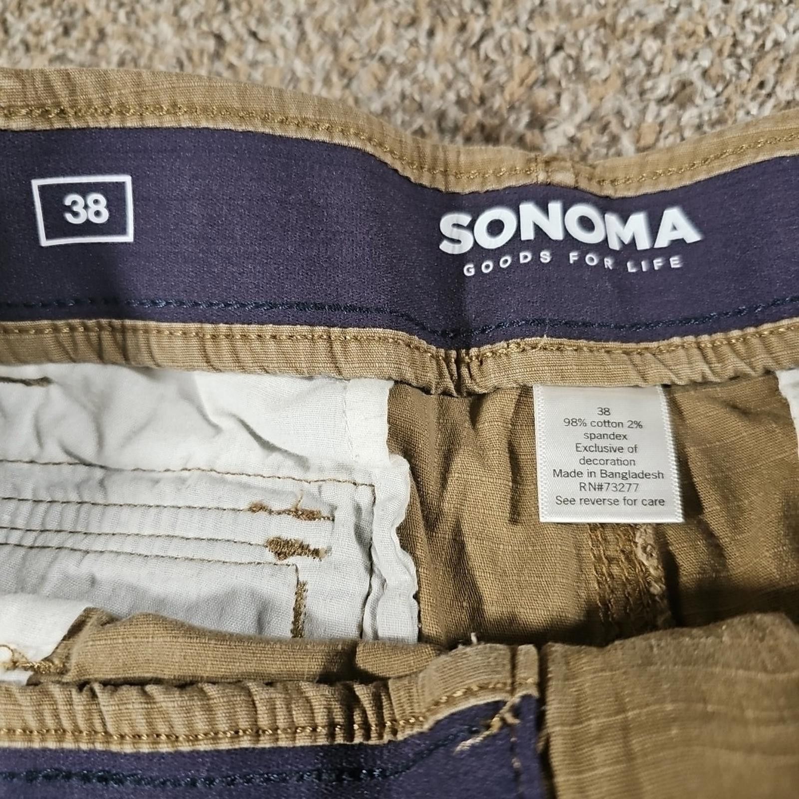 Sonoma Sonoma 38 Flexwear Ripstop Cargo Shorts Size US 38 / EU 54 - 4 Thumbnail