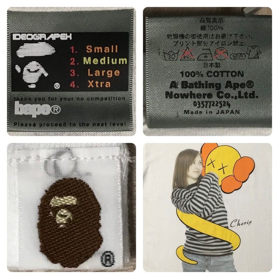 Bape × Kaws BAPE sounds × kaws × cherie bendy T-shirt a bathing ape NIGO Size US M / EU 48-50 / 2 - 8 Thumbnail