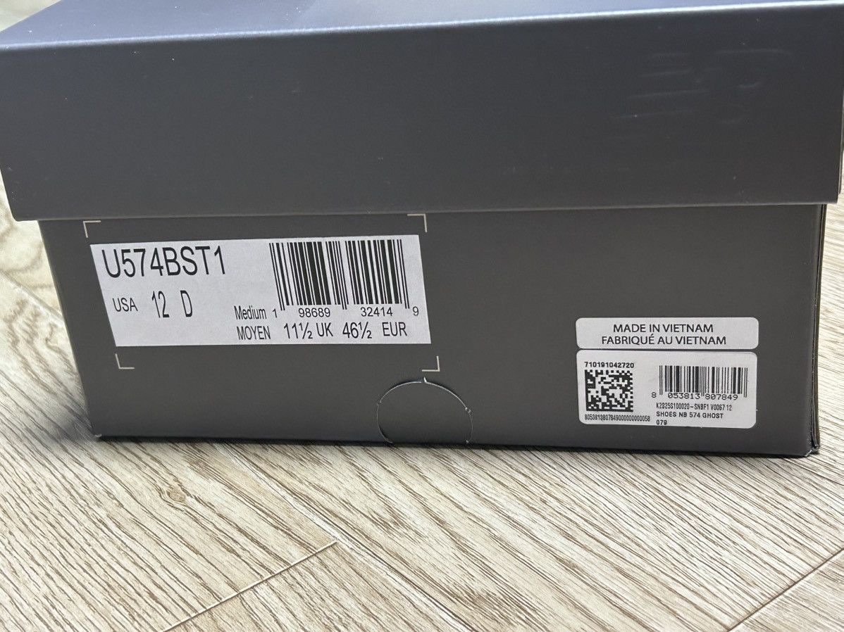 New Balance × Stone Island New Balance 574 Legacy x Stone Island Ghost Size US 12 / EU 45 - 6 Thumbnail