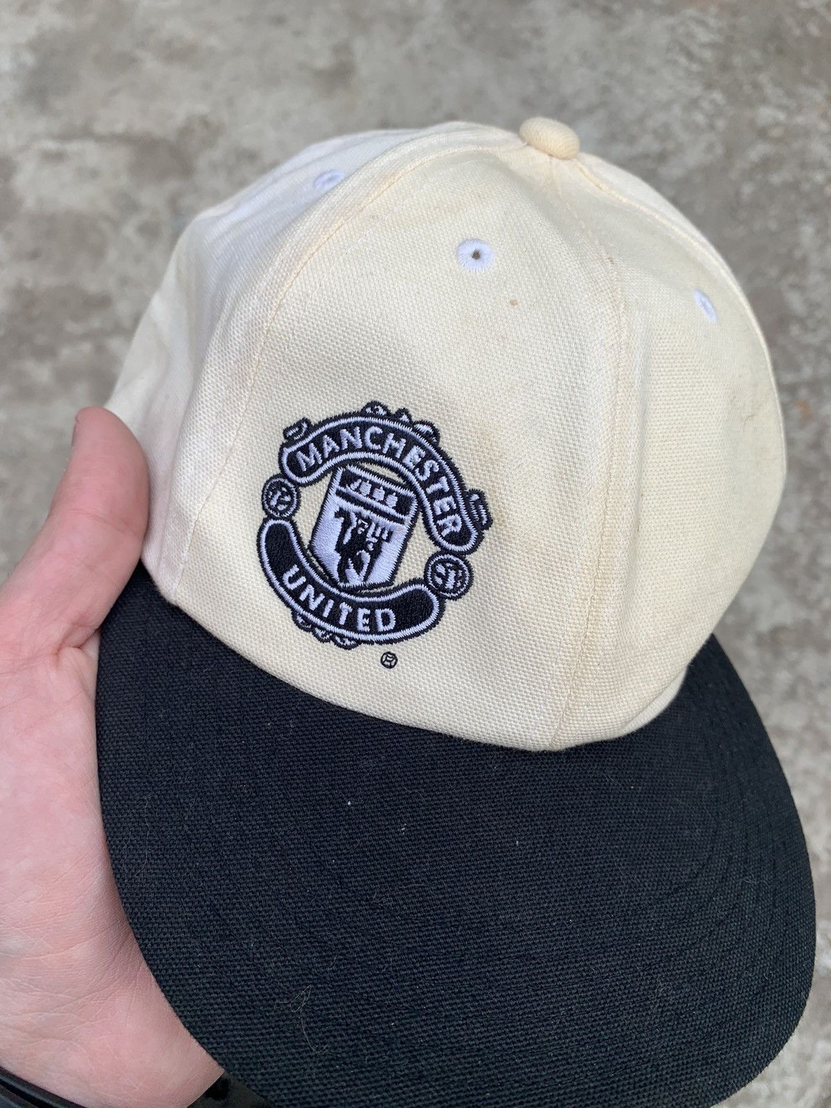 Nike × Vintage VINTAGE NIKE MANCHESTER UNITED SOCCER JERSEY HATS Y2K DRILL Size ONE SIZE - 8 Thumbnail