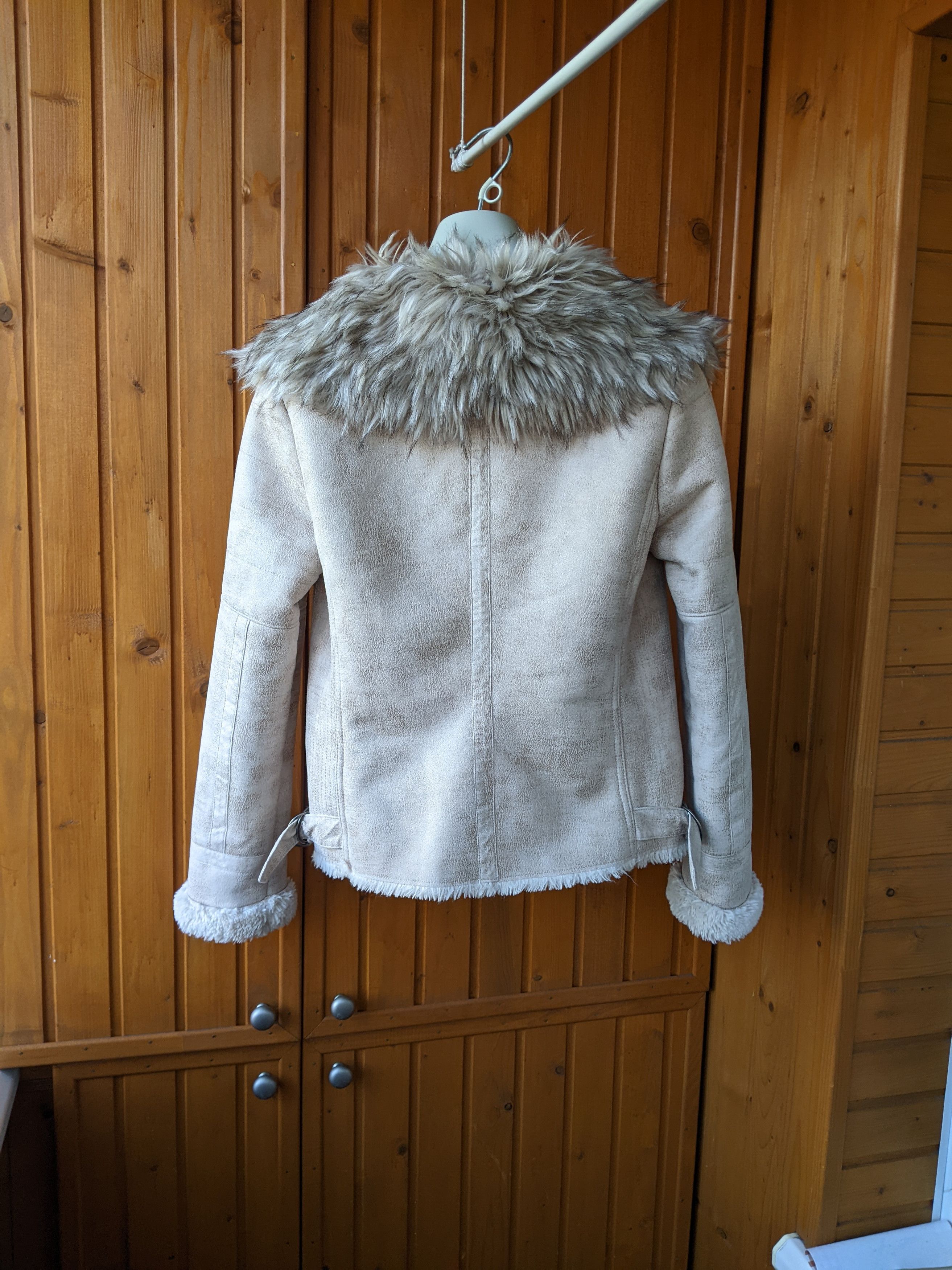 Guess Guess Sherpa Faux Fur Chinchilla Zip Jacket Vintage Dior YSL Size XS / US 0-2 / IT 36-38 - 5 Thumbnail