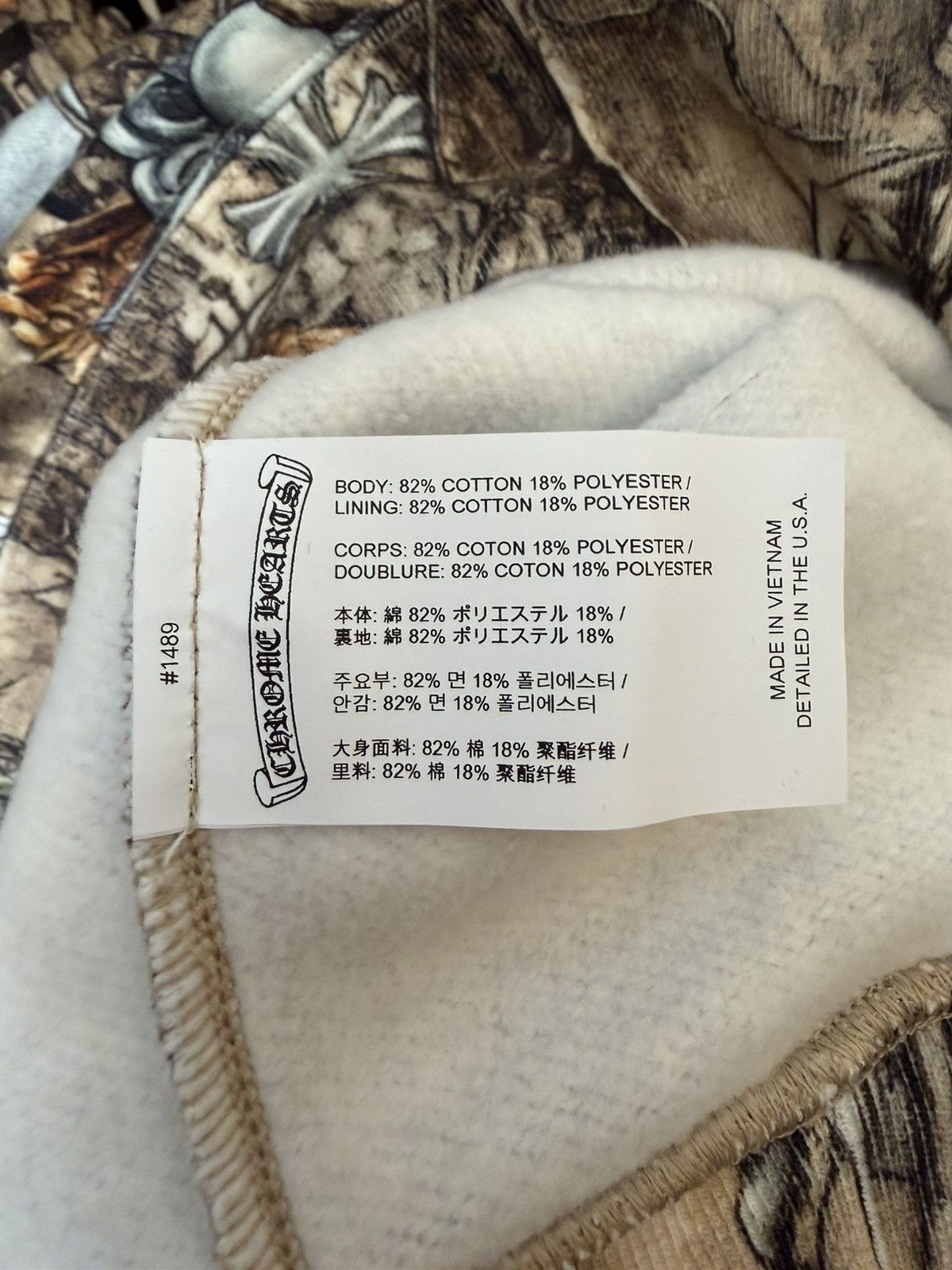 Chrome Hearts Chrome Hearts X Nike X Nocta Drake Camo hoodie Size US L / EU 52-54 / 3 - 5 Thumbnail