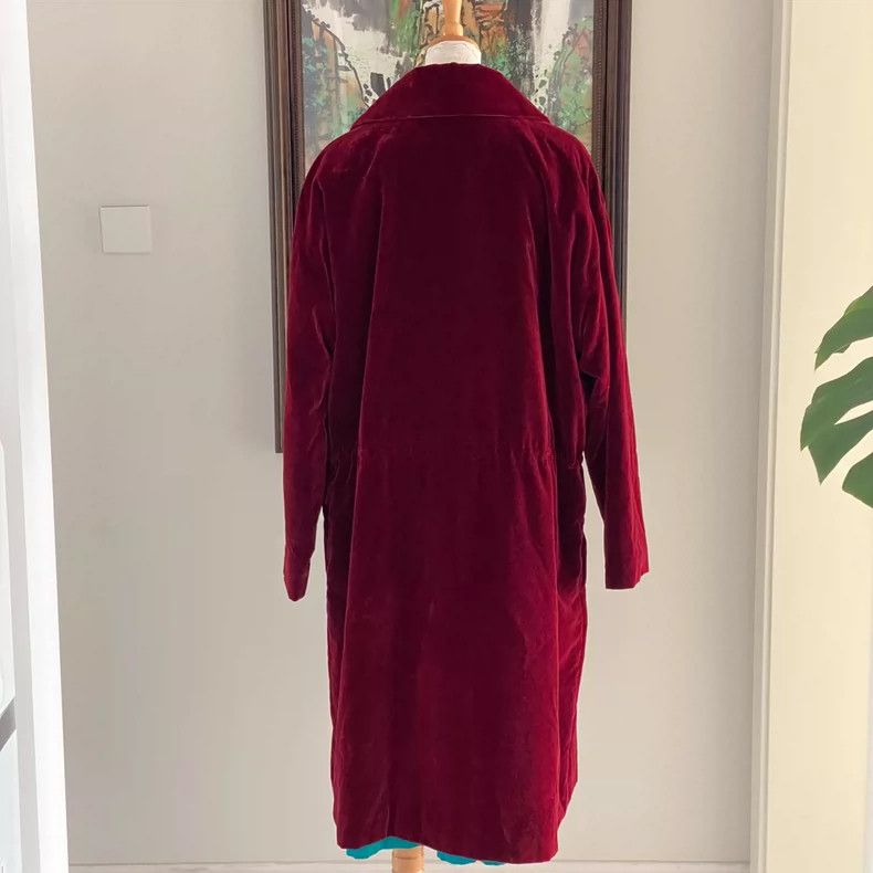 Kenzo KENZO The collection features a vintage burgundy velvet pa Size M / US 6-8 / IT 42-44 - 3 Thumbnail