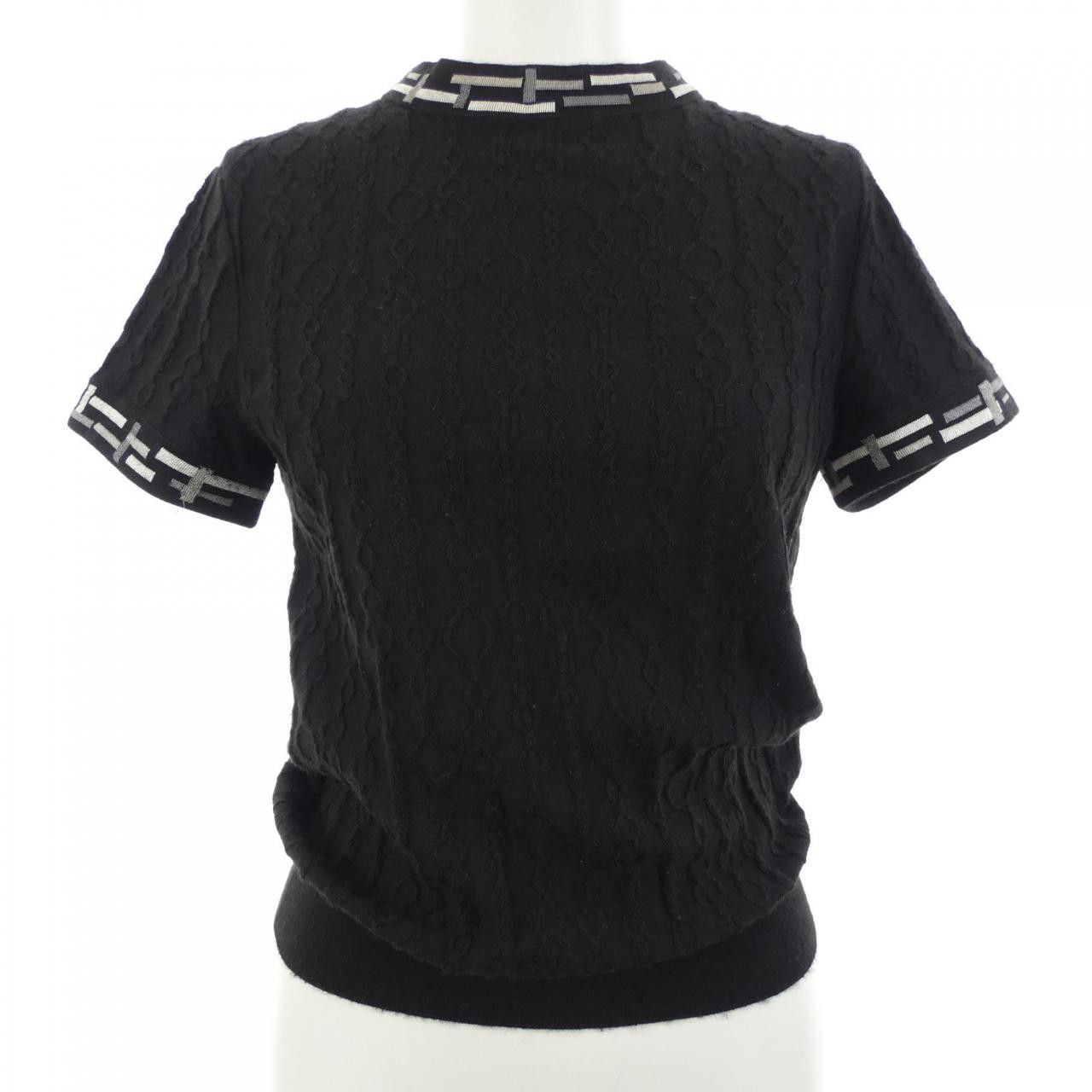 Hermes Hermes Hermes De Les Boucles Cashmere Knit 34 Others Tops DUTY FREE for USA Size ONE SIZE - 1 Thumbnail