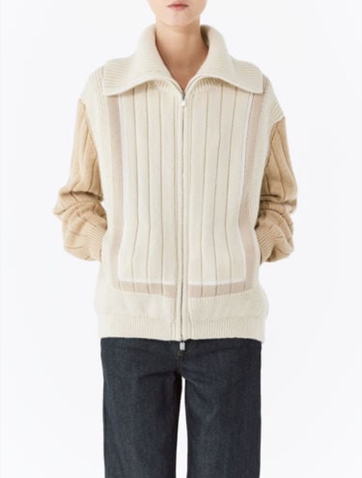 Loro Piana o1srvl11e1224 Celerin Bomber Jacket in Ivory Size M / US 6-8 / IT 42-44 - 1 Preview