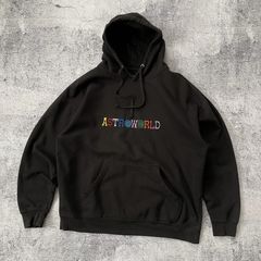 Astroworld hot sale embroidered sweatshirt