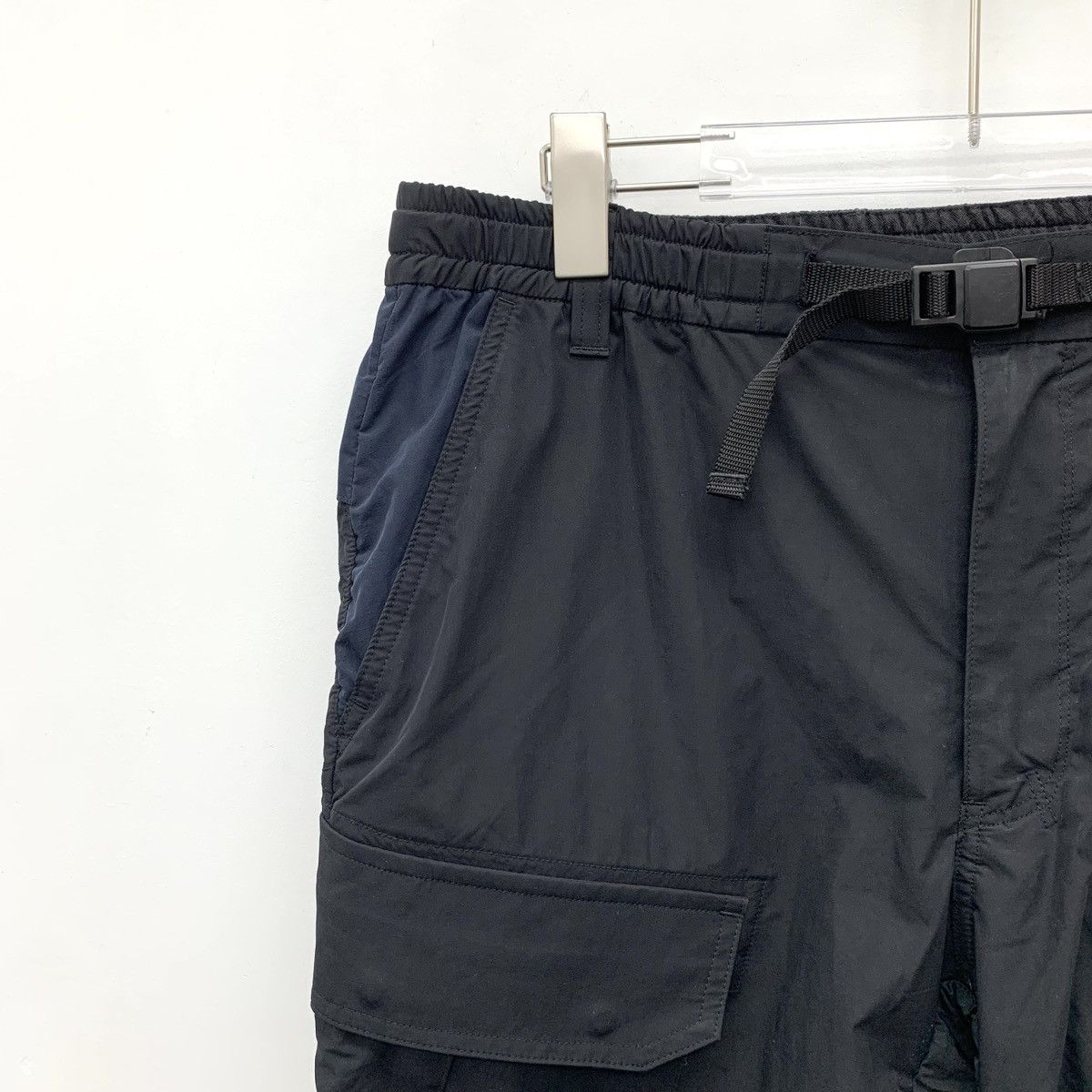 White Mountaineering White Mountaineering Black Drawstring Functional Pants K26WX Size US 32 / EU 48 - 3 Thumbnail
