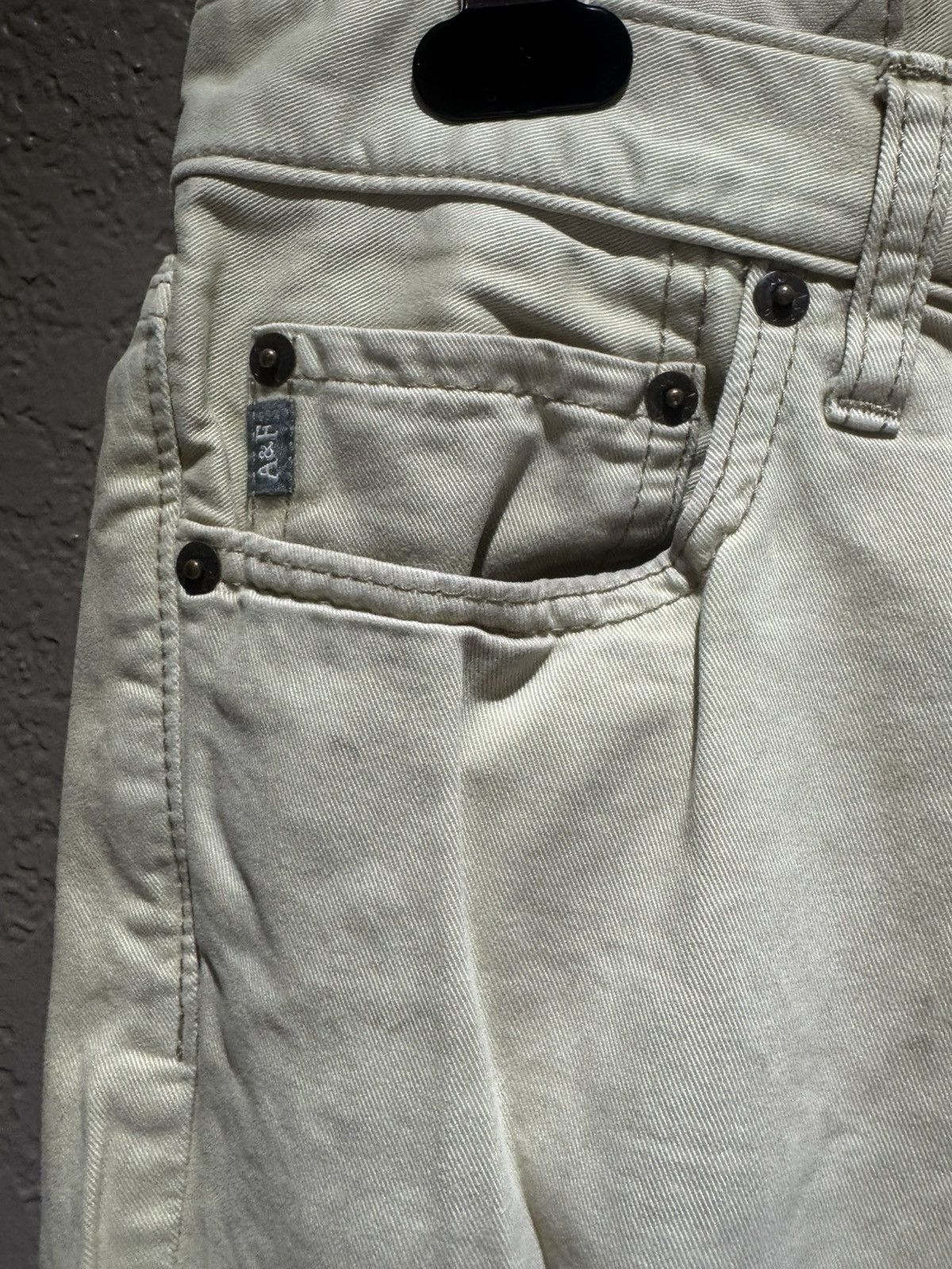 Abercrombie & Fitch 2000s Abercrombie & Fitch Tan Khaki Beige Pants 31W / 30L Size US 30 / EU 46 - 7 Thumbnail