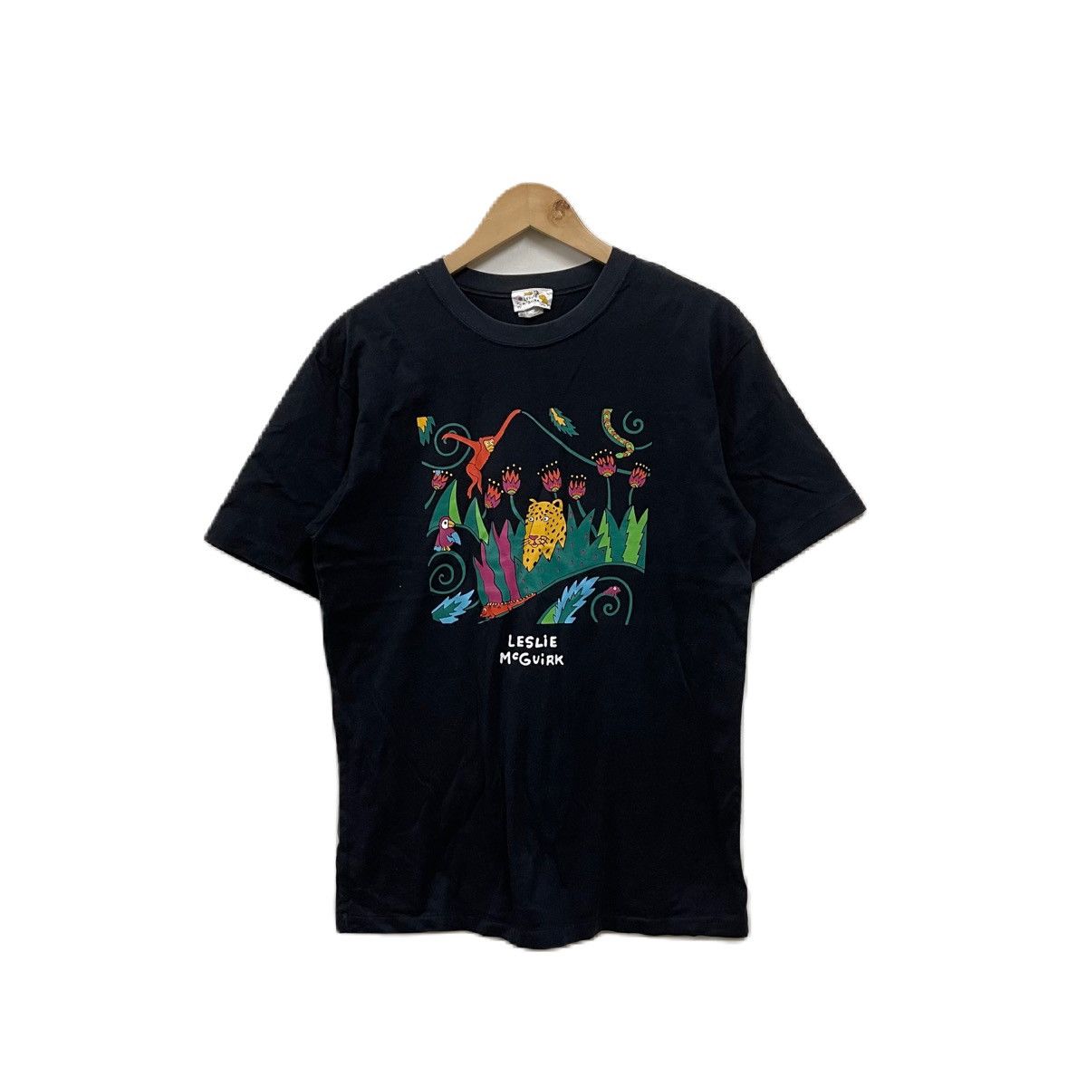 Rap Tees Vintage 90s Leslie Mcguirk tshirt Size US M / EU 48-50 / 2 - 1 Thumbnail