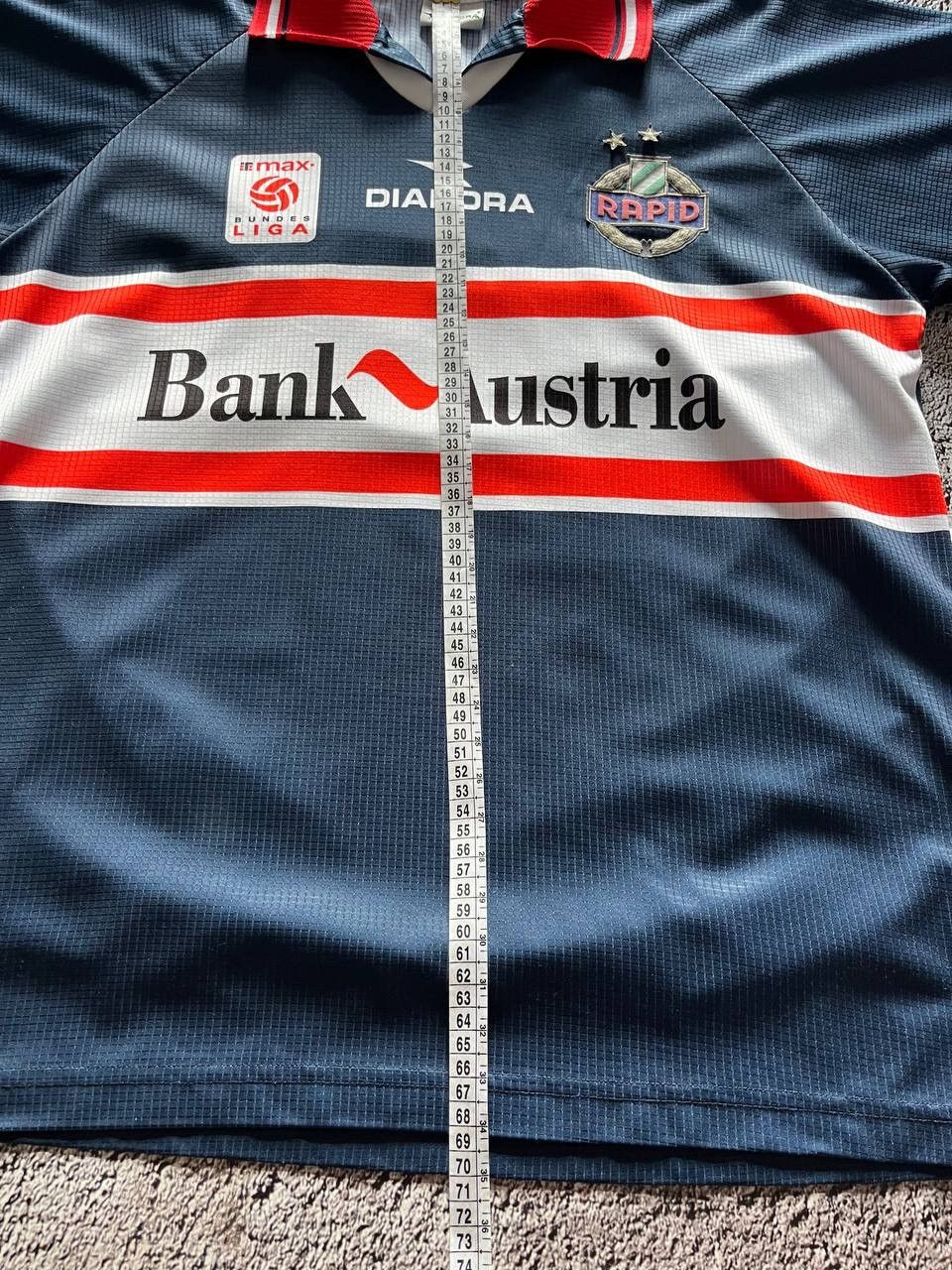 Diadora × Vintage SK Rapid Wien 1998/99 Vintage Y2K Soccer Football Jersey Size US XL / EU 56 / 4 - 9 Thumbnail