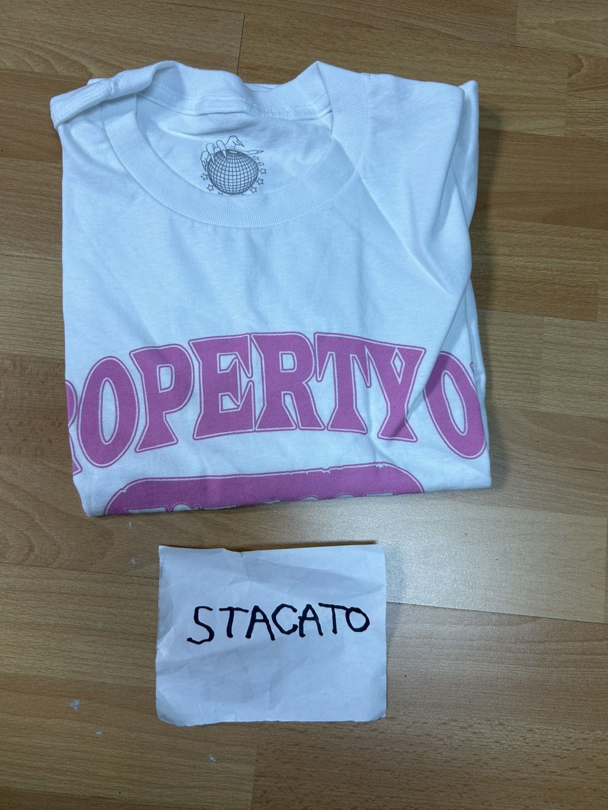 Rap Tees $NOT Property Tee White/Pink XXL Size US XXL / EU 58 / 5 - 5 Thumbnail