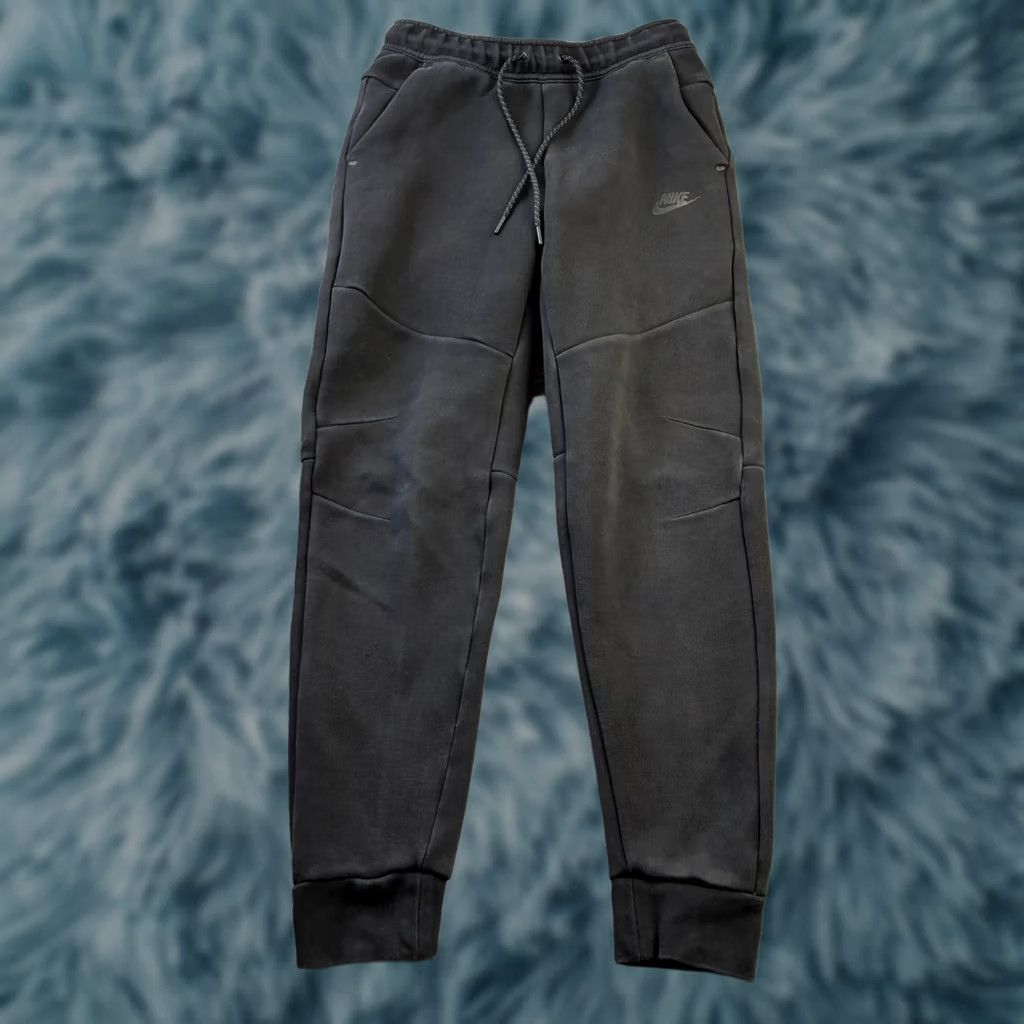 Nike Nike Tech Fleece Pants Slim Jogger Black Mens Small Pants Size US 29 - 1 Thumbnail