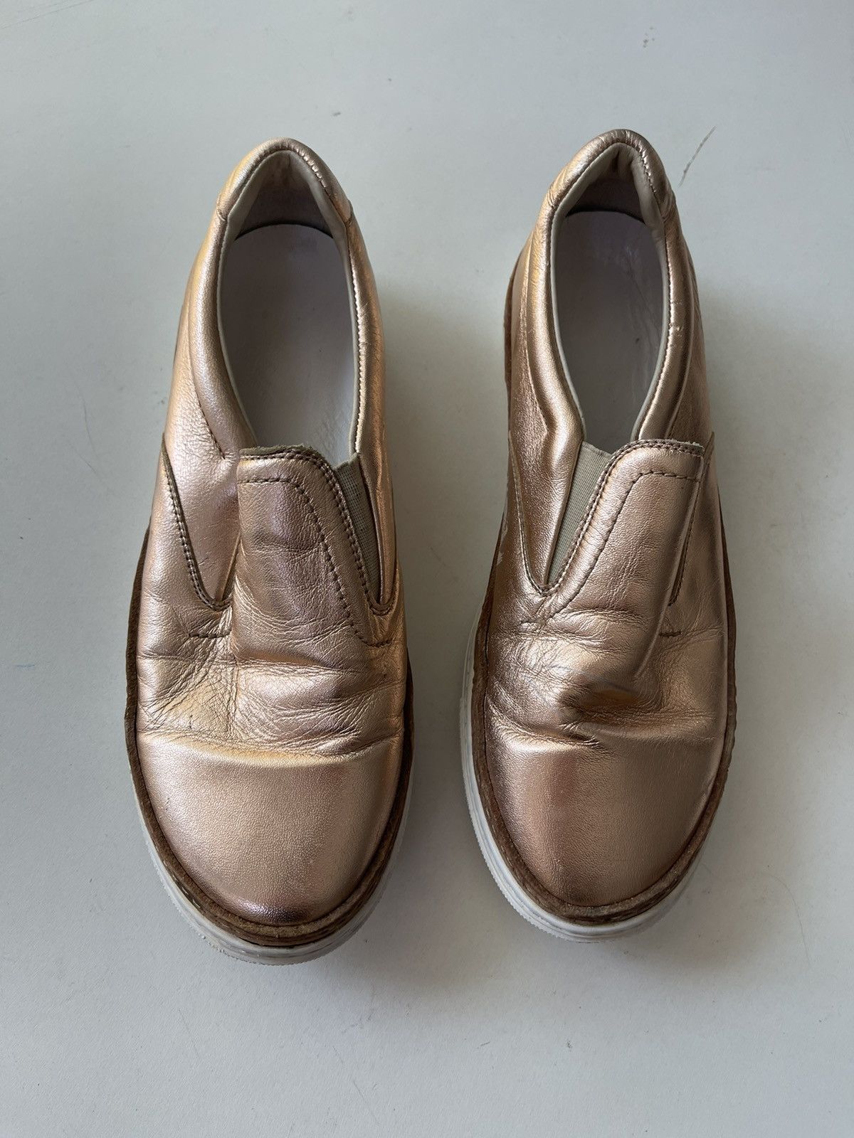 Designer × Maison Margiela Maison Martin Margiela MMM leather slip on sneakers Size US 8 / IT 38 - 2 Thumbnail
