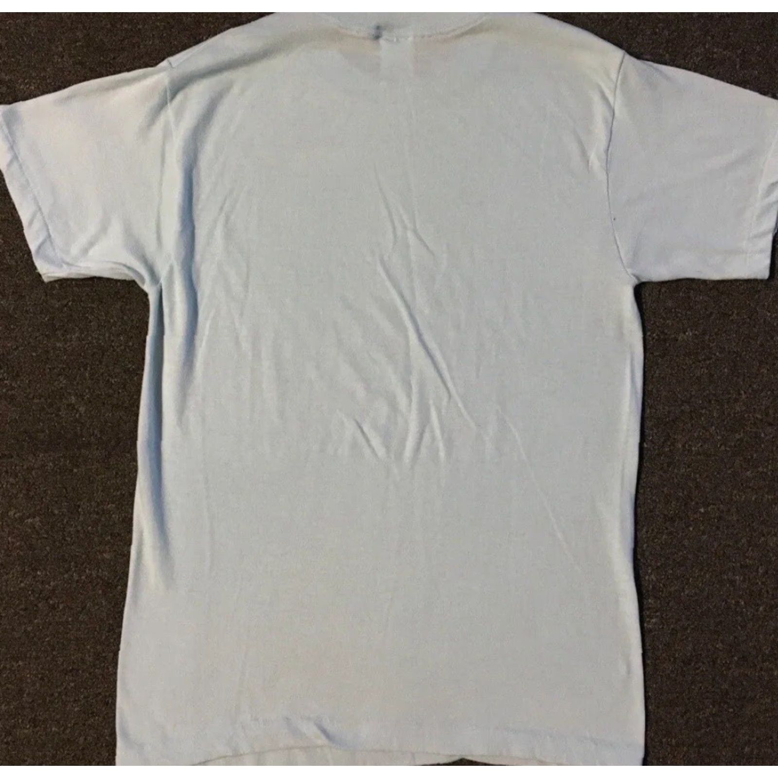Vintage VINTAGE Single Stitch T-Shirt Men S Blue 80s 70s Trucker Grunge Biker Construction Owensboro Kentucky Made in USA Size US S / EU 44-46 / 1 - 7 Thumbnail