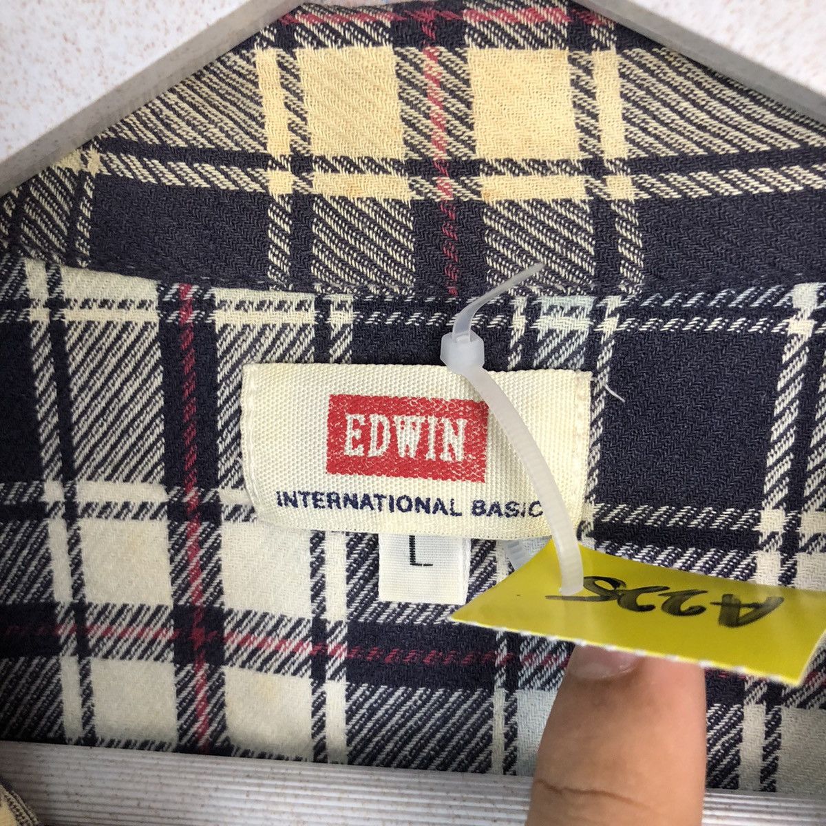 Edwin × Flannel Edwin Purple Checkred Flannel #A273 Size US L / EU 52-54 / 3 - 12 Thumbnail