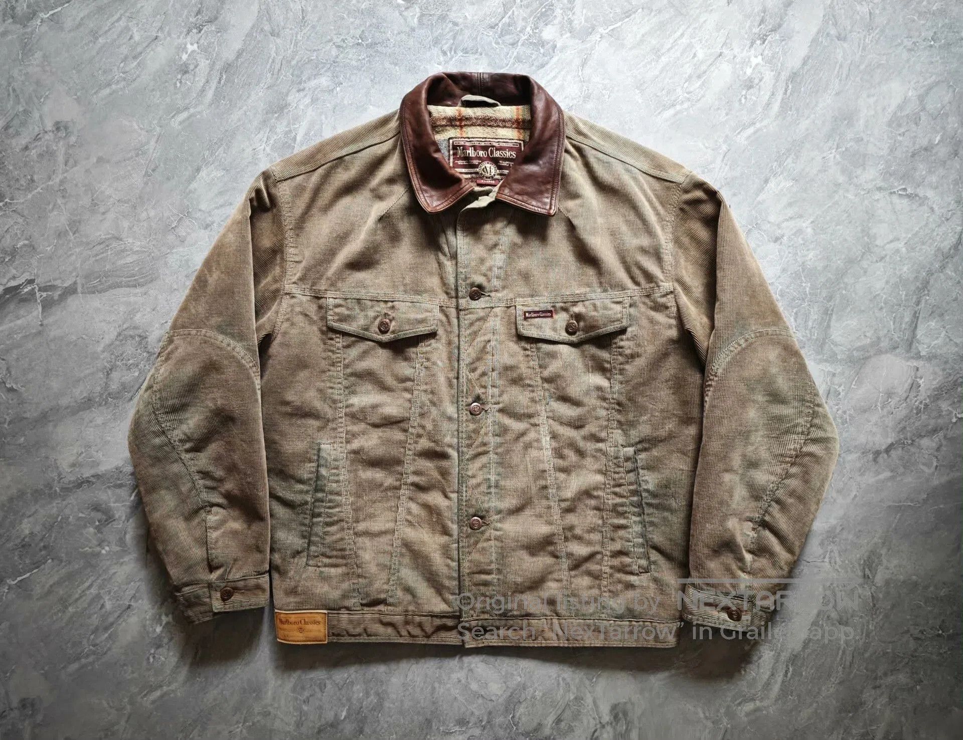Marlboro Classics × Vintage MARLBORO Classics Jacket Work Blanket