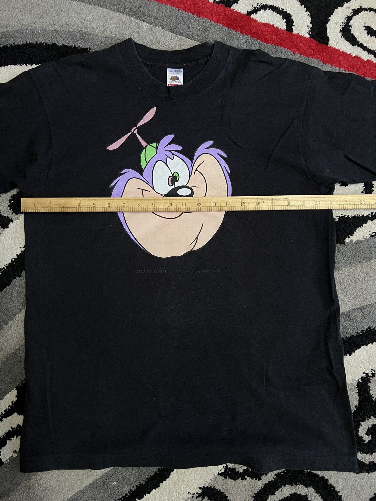 Vintage 90s Looney Tunes Dizzy Devil Taz Bugs Bunny Tee L Size US L / EU 52-54 / 3 - 9 Thumbnail
