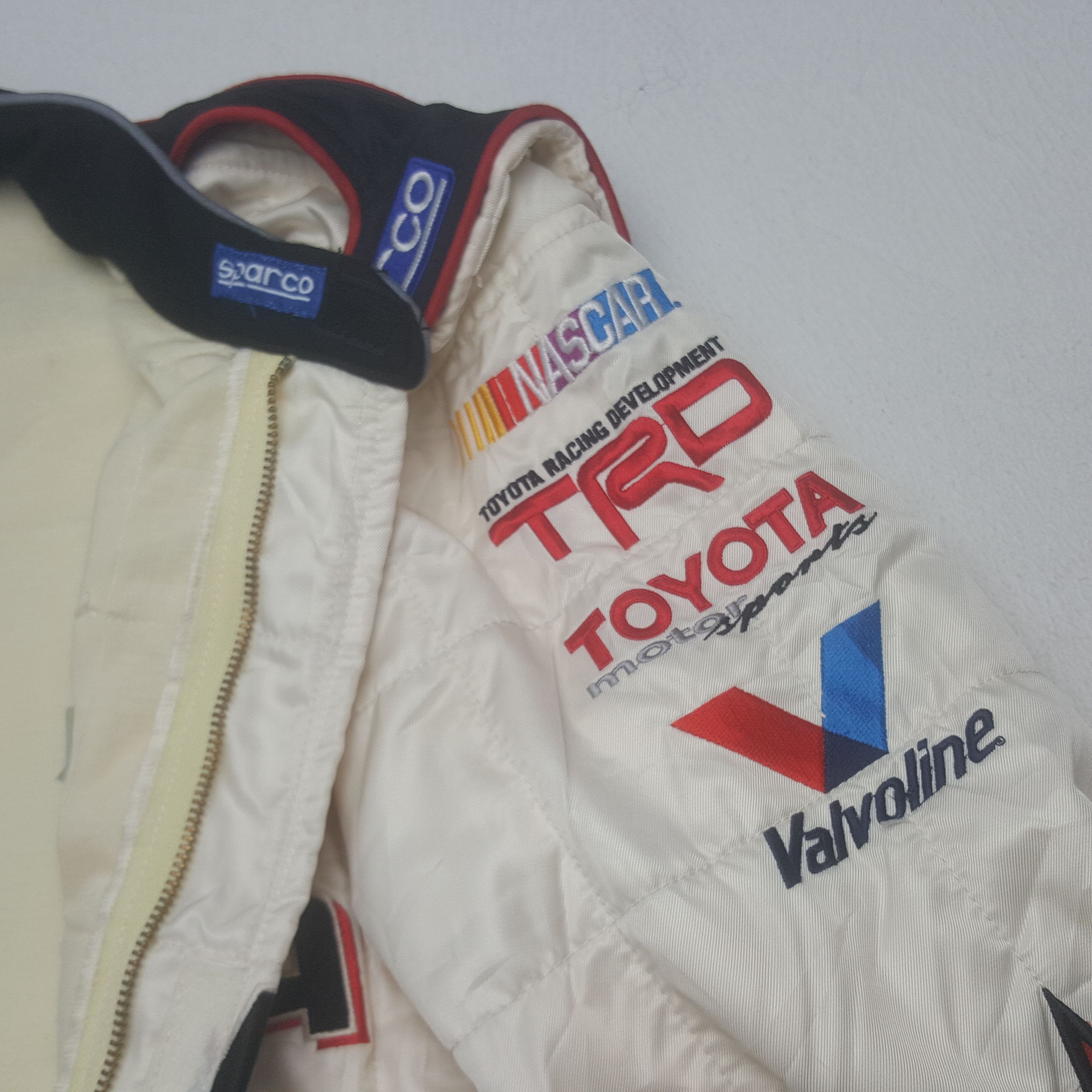 NASCAR × Vintage Vintage Toyota Tundra Sparco Racing Patches Coverall Jacket Size US L / EU 52-54 / 3 - 10 Thumbnail