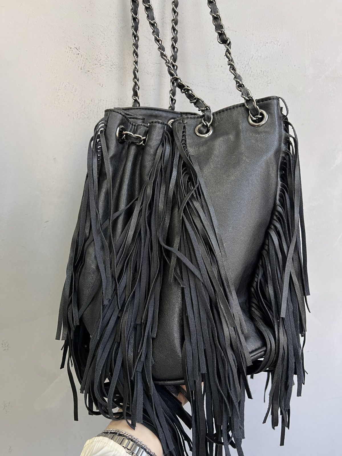 KMRii Western kmrii style leather gothic leather bag shoulder y2k Size ONE SIZE - 8 Thumbnail