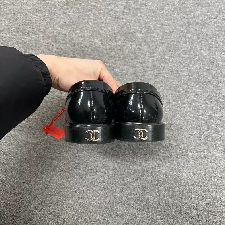 Chanel Chanel Logo Patent Loafers Size 37 -2505 Size US 6.5 / IT 36.5 - 4 Thumbnail