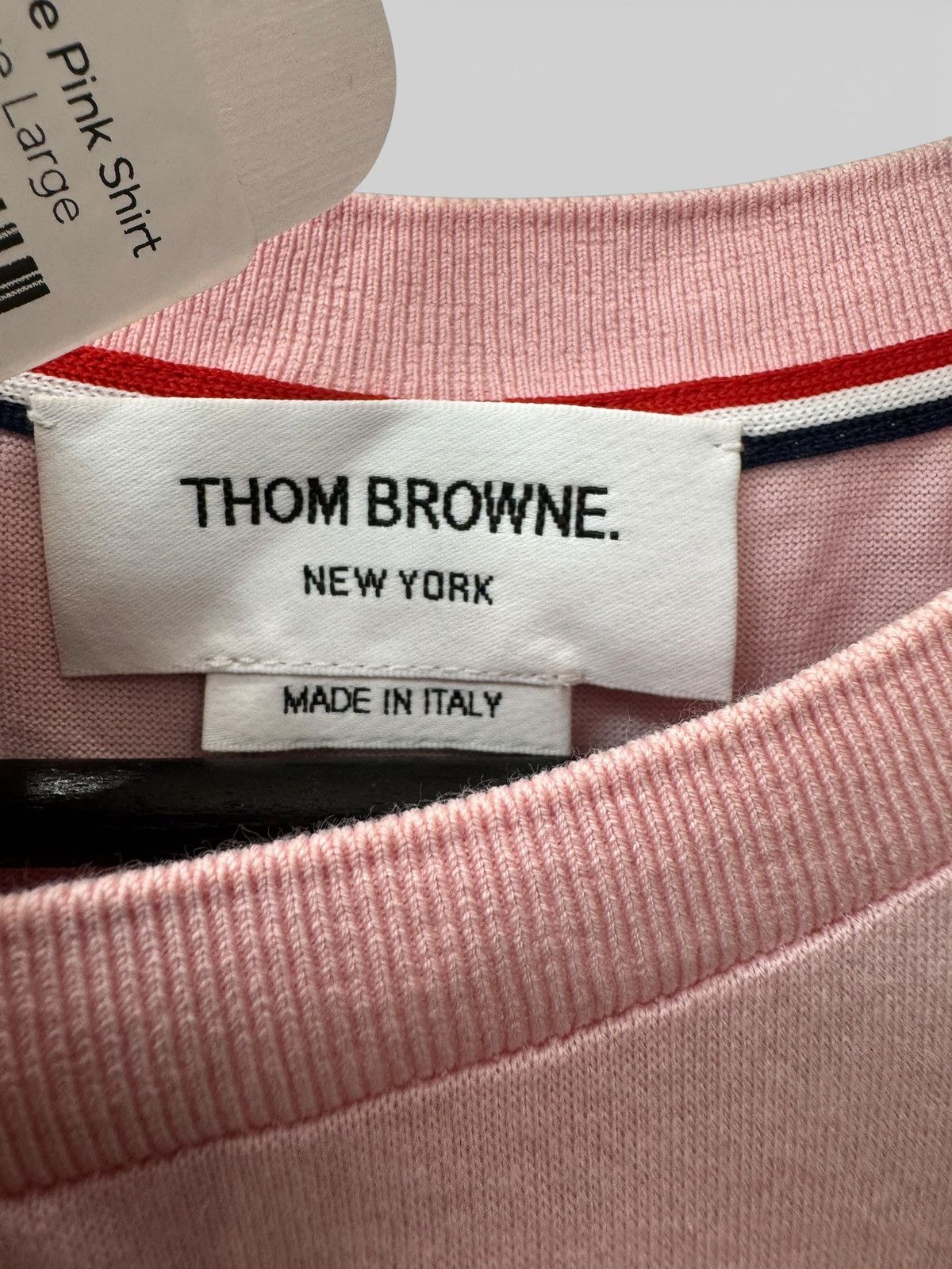 Thom Browne Thom Browne Pink Shirt Size US L / EU 52-54 / 3 - 3 Thumbnail