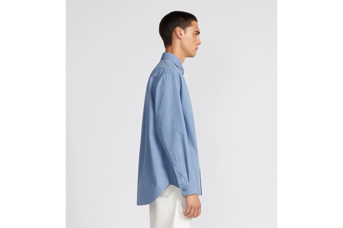 Dior o1w1db11024 Shirt in Blue Size US M / EU 48-50 / 2 - 5 Thumbnail