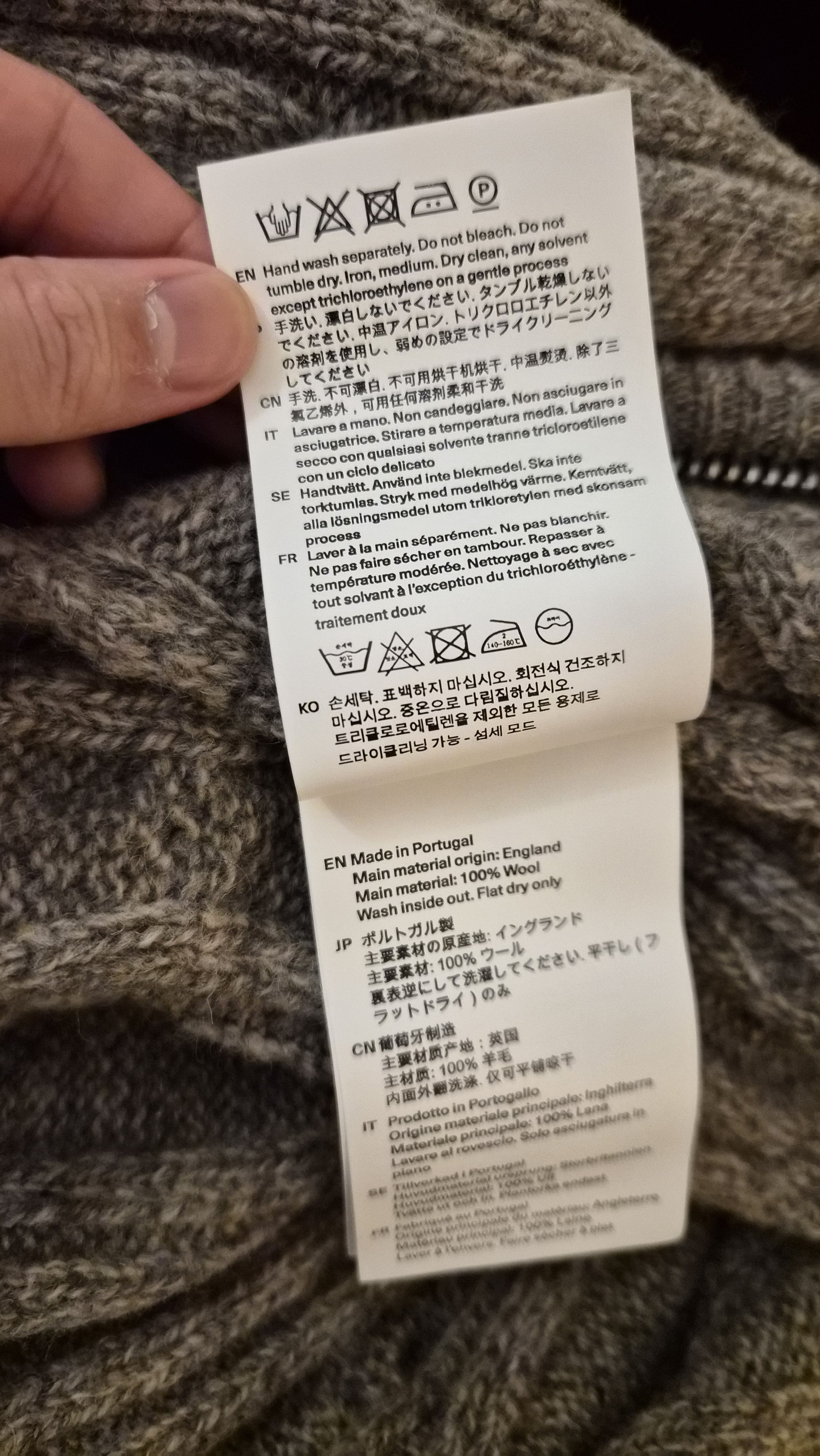 Our Legacy Our Legacy Wool Level Hood Zipped Sweater Size US M / EU 48-50 / 2 - 6 Thumbnail
