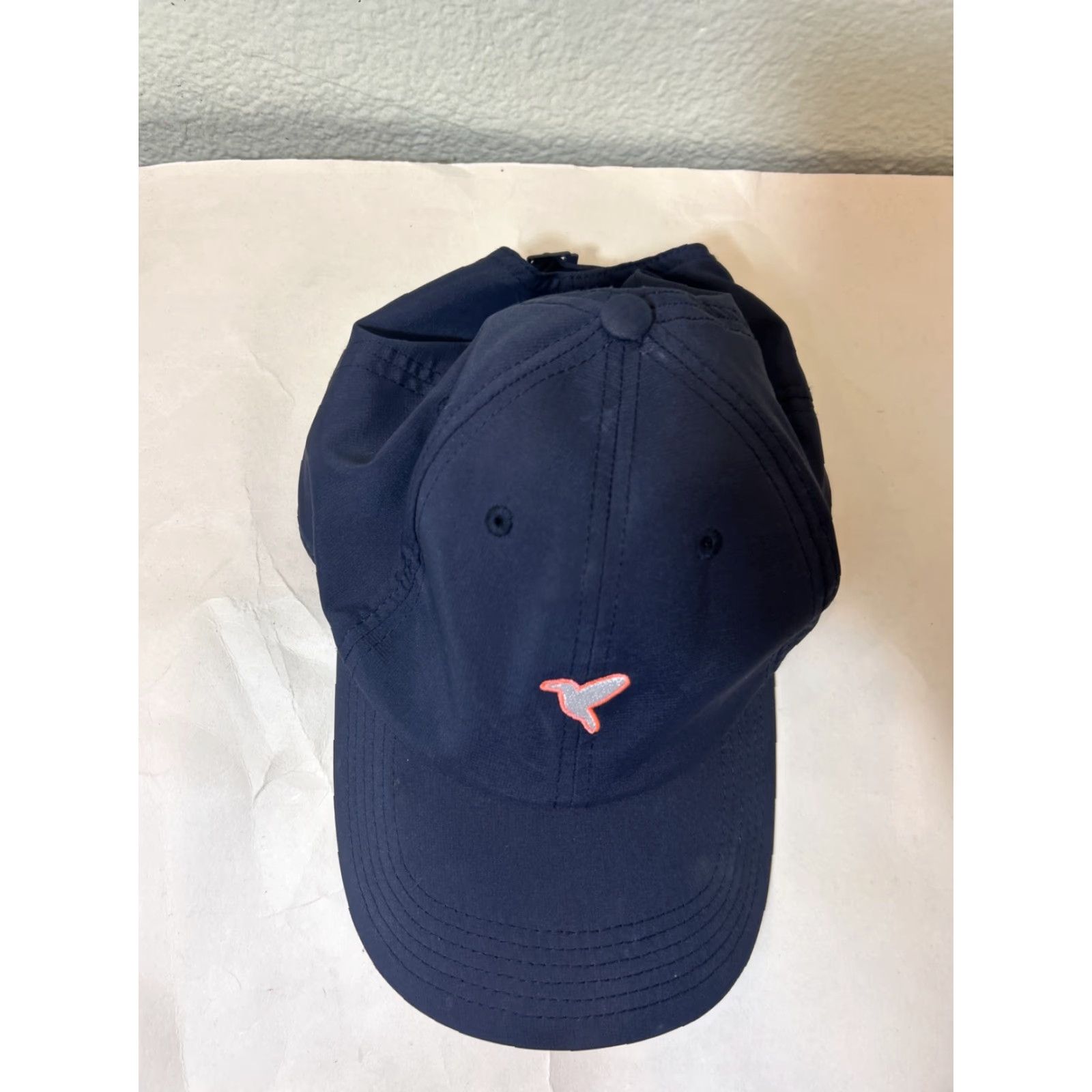 Vintage VINTAGE Bird Dogs Unisex Adult Free The Bird Navy Blue Strapback Hat Logo Polyester Size ONE SIZE - 5 Thumbnail